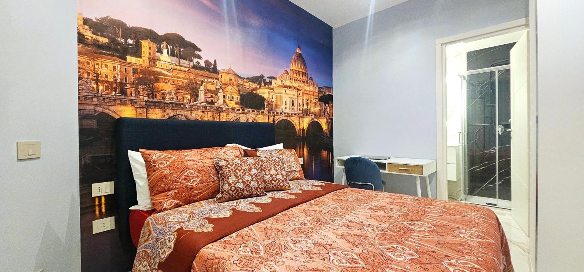 Couette-café Il Magnifico Superior 400m From Tiburtina Railway Station And 290m From Metro Rome
