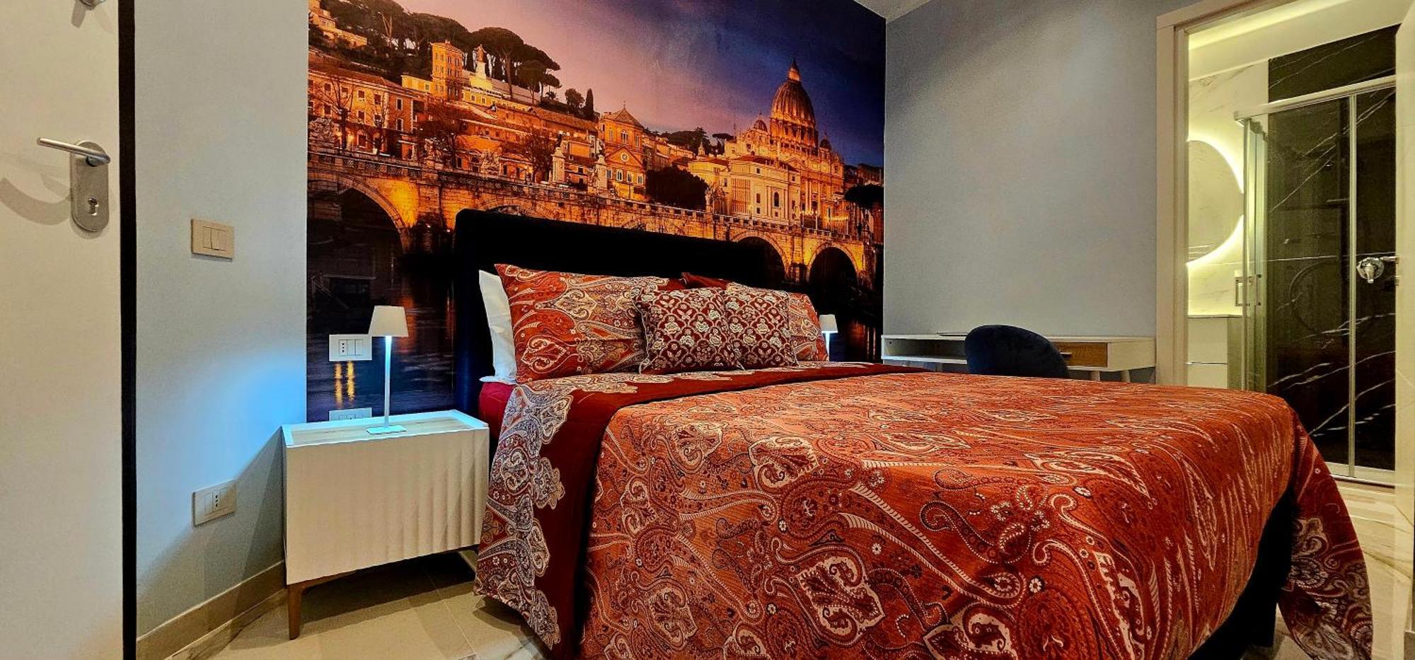 Couette-café Il Magnifico Superior 400m From Tiburtina Railway Station And 290m From Metro