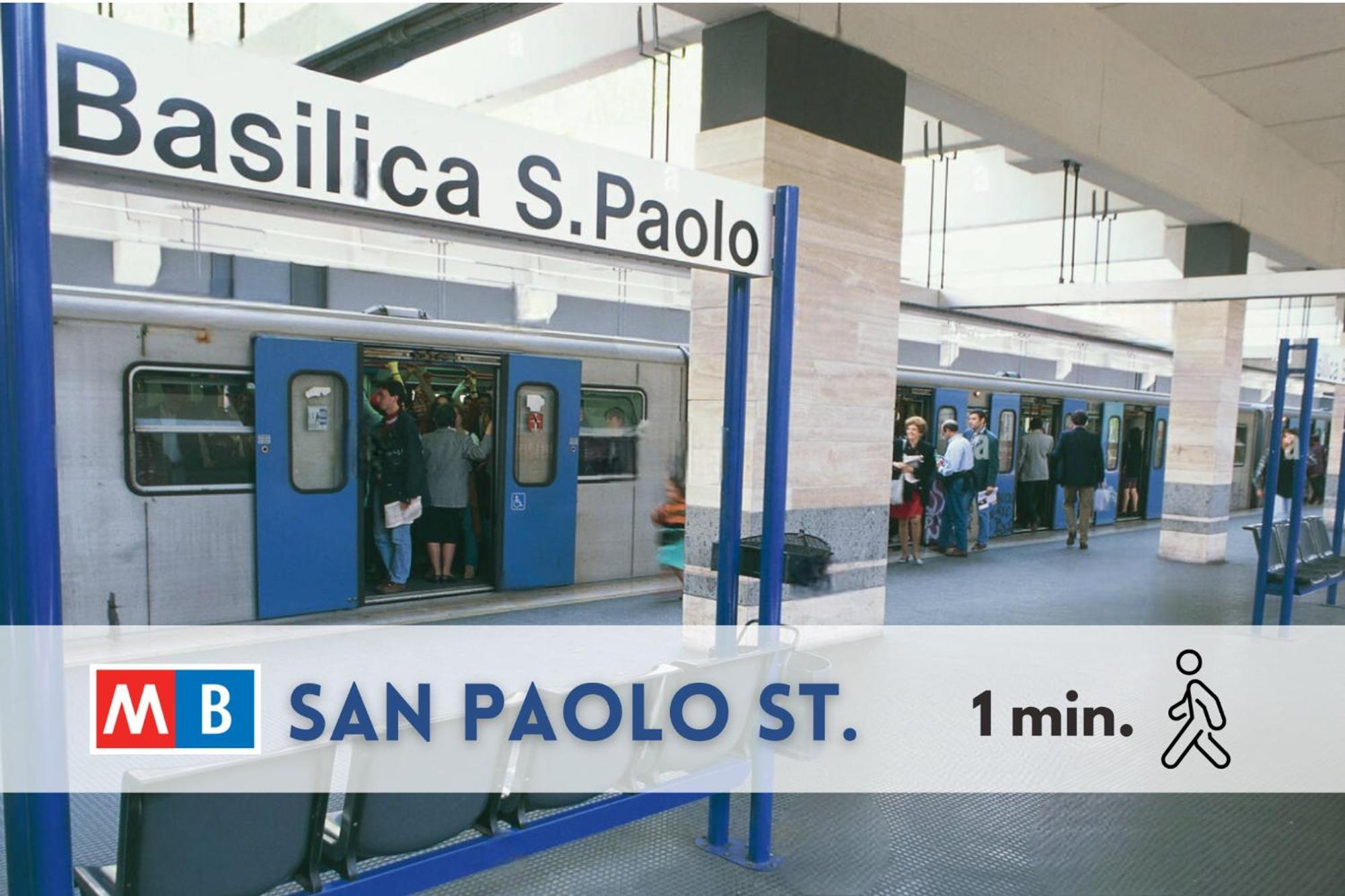 San Paolo Metro Station * Rome