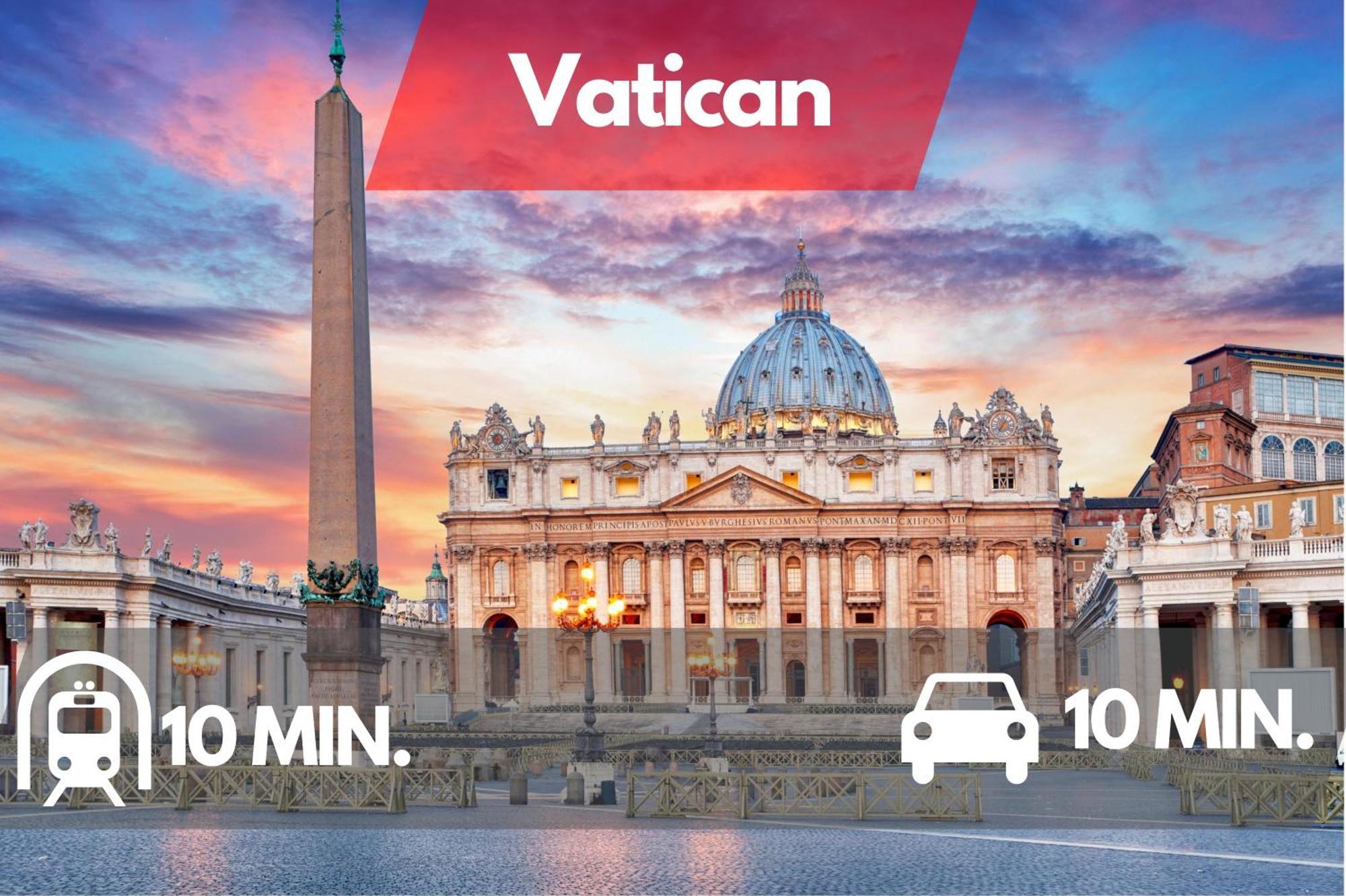 10 Minuti Dal Vaticano Domus Valeria * Rome