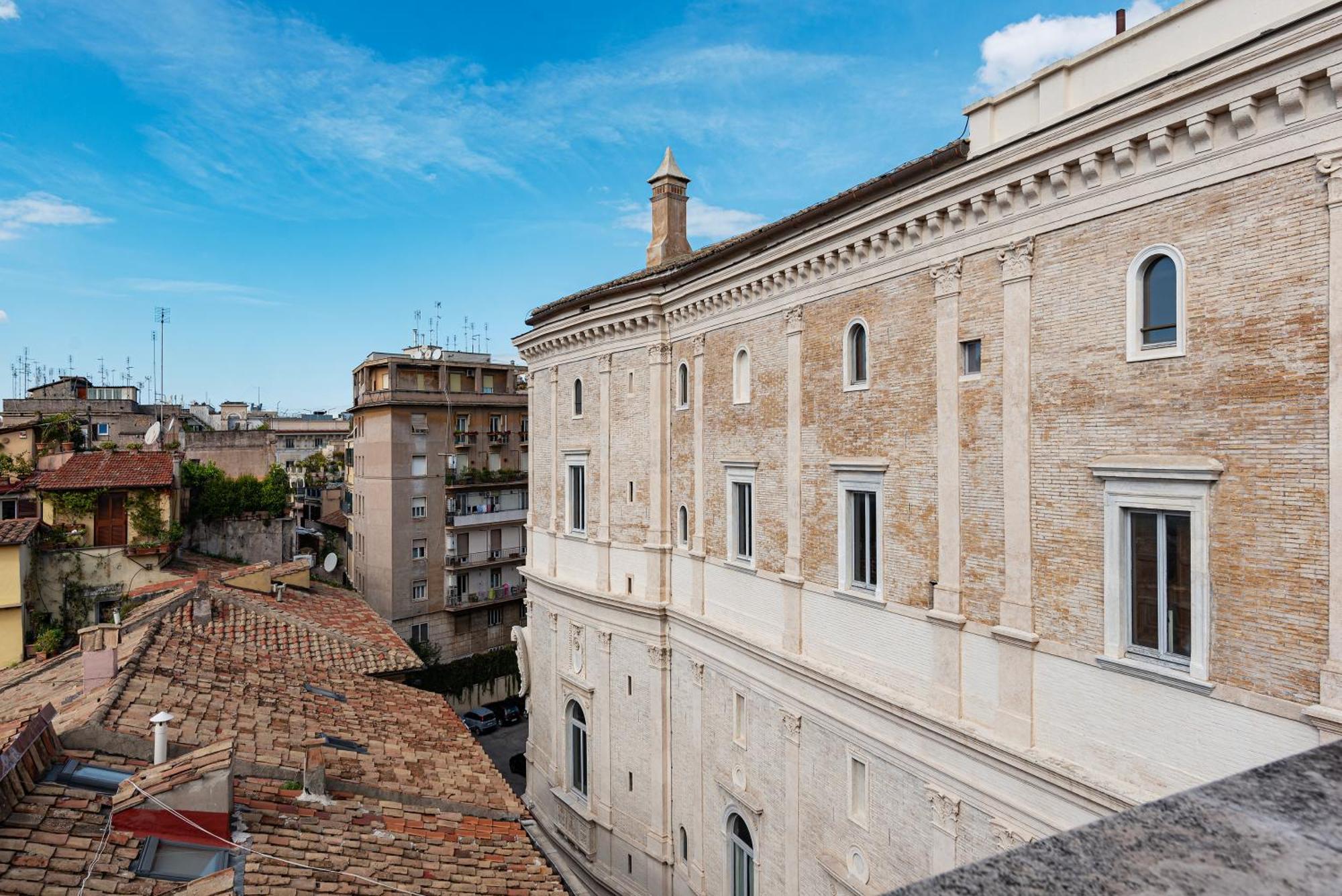 With Terrace In Via Del Pellegrino - Fromhometorome Apartment Rome