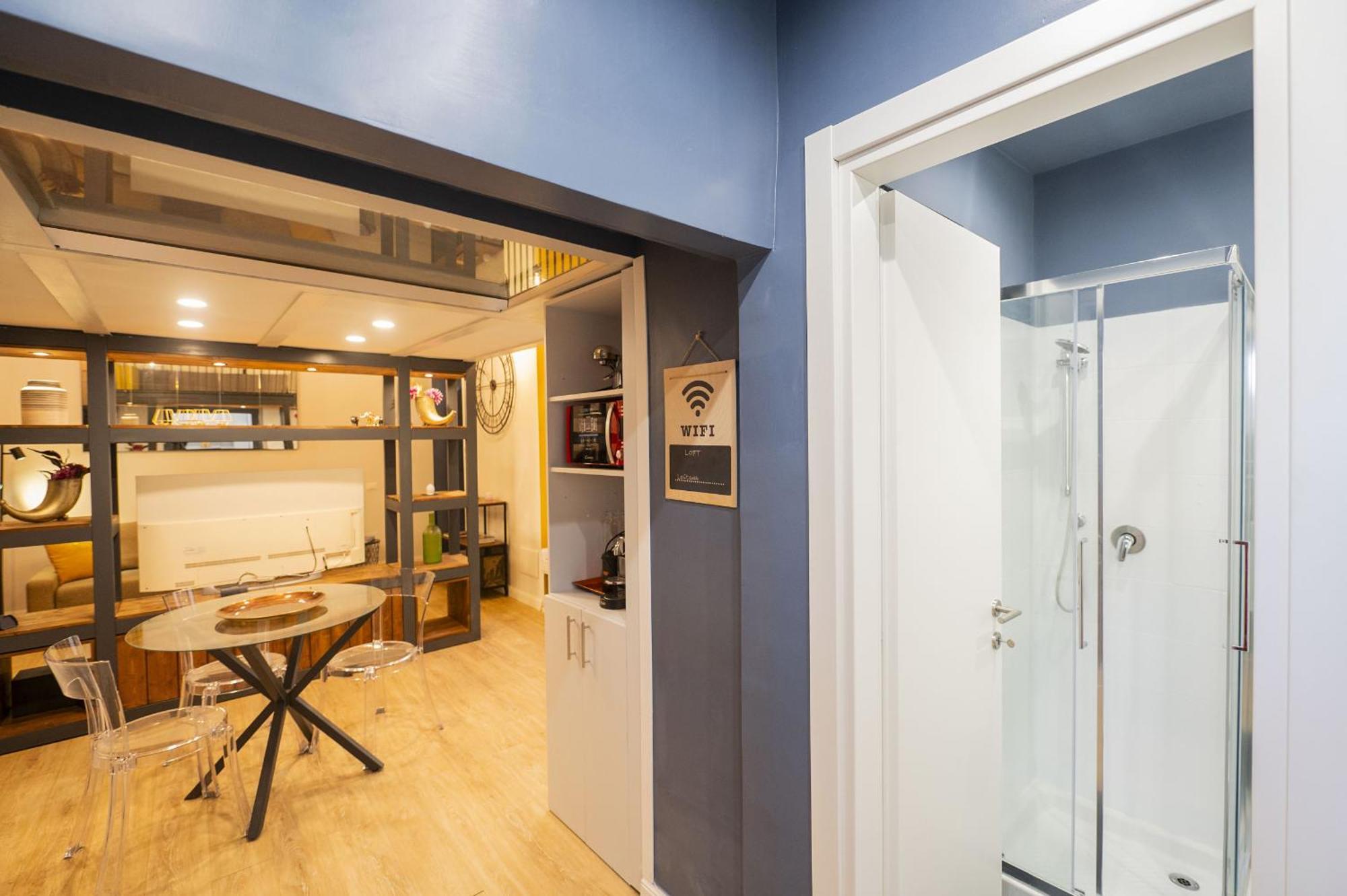 Apartment Design And Colorful Loft Near Pamphili Rome