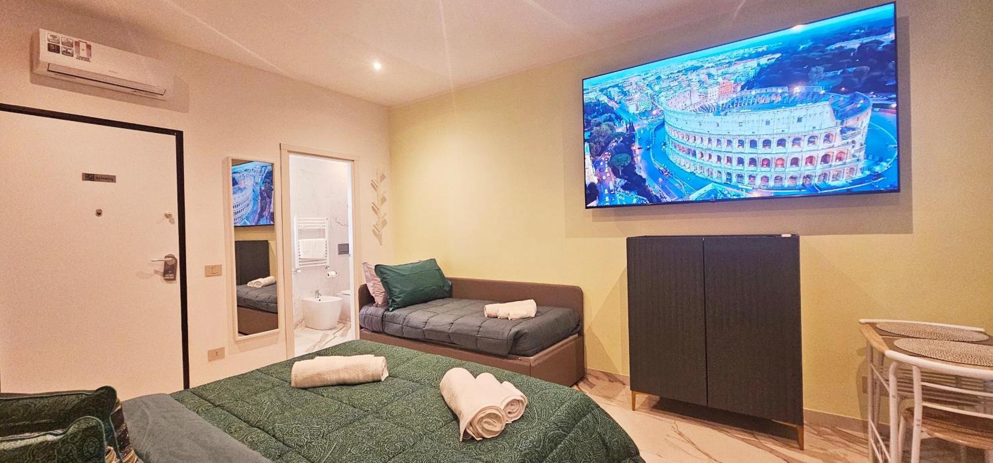 Couette-café Il Magnifico Superior 400m From Tiburtina Railway Station And 290m From Metro Rome