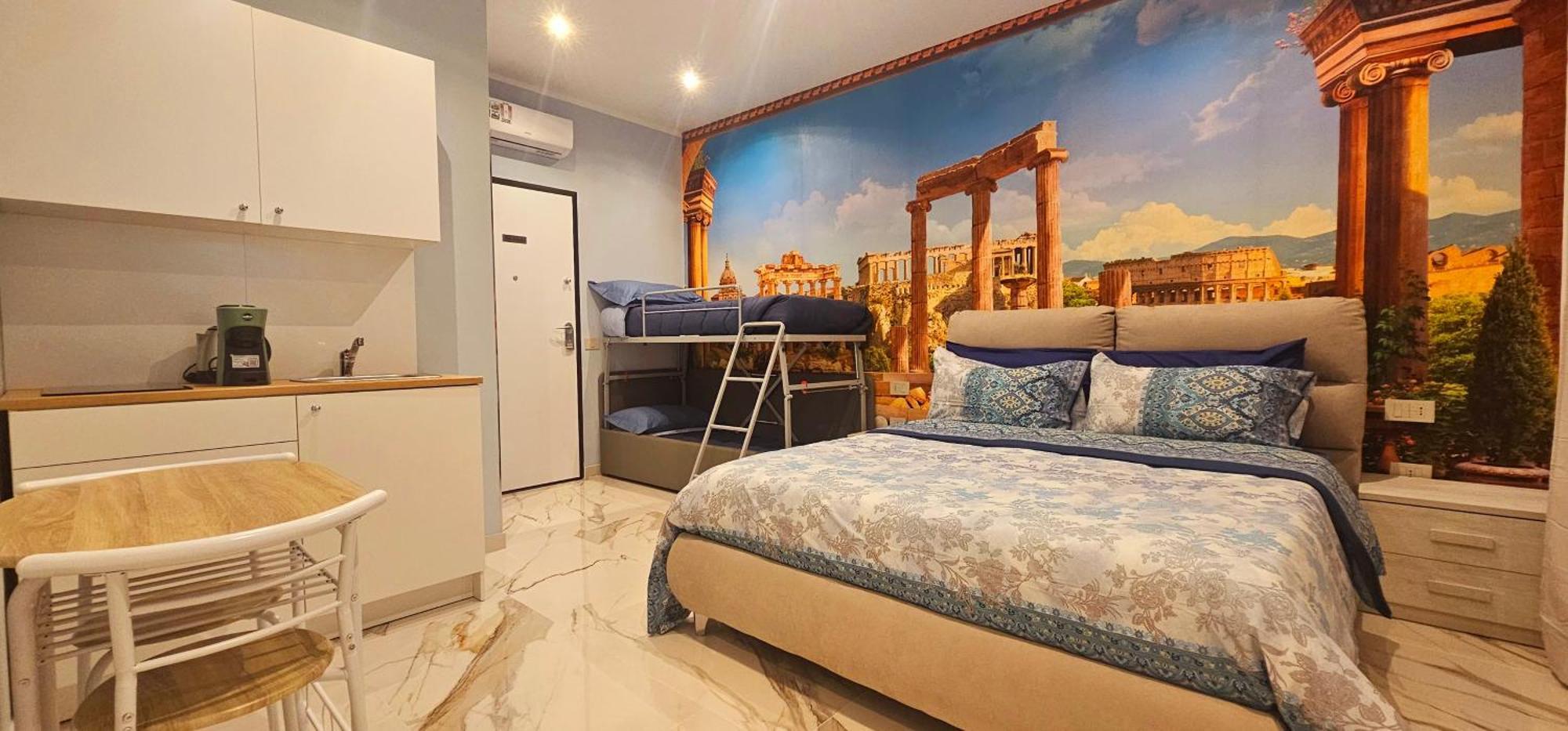 Couette-café Il Magnifico Superior 400m From Tiburtina Railway Station And 290m From Metro