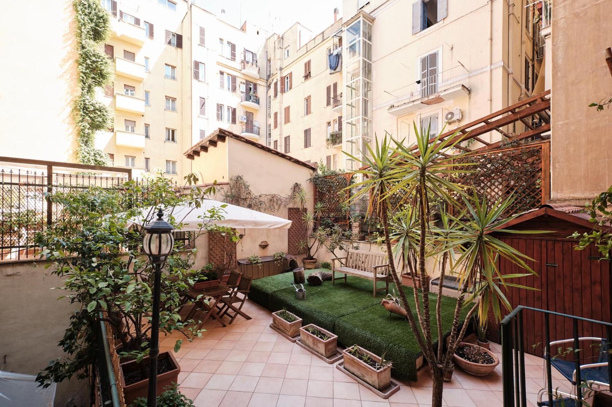 Apartment Colosseum 3 & 4 Bathrooms With Garden *