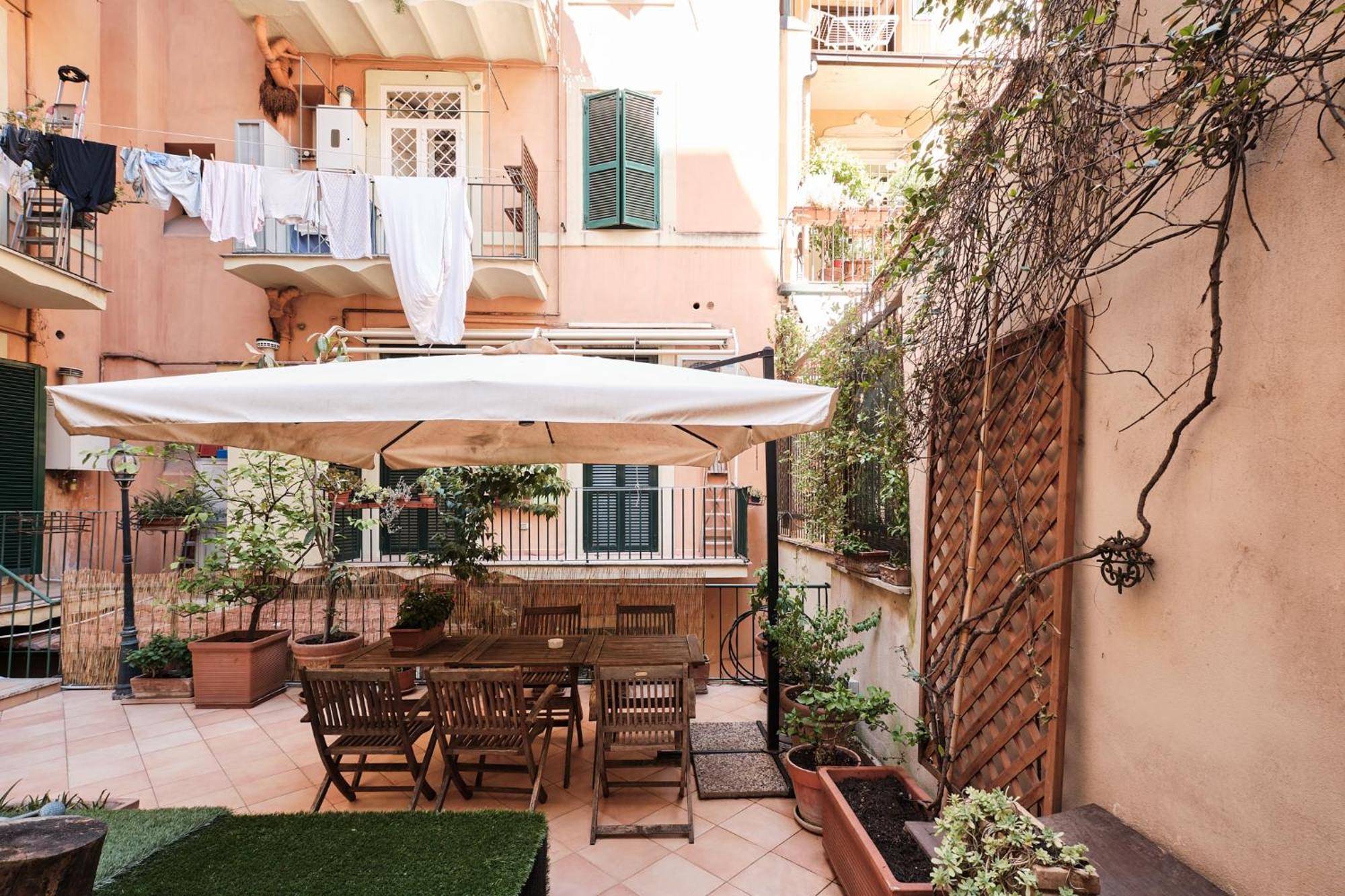 Apartment Colosseum 3 & 4 Bathrooms With Garden *