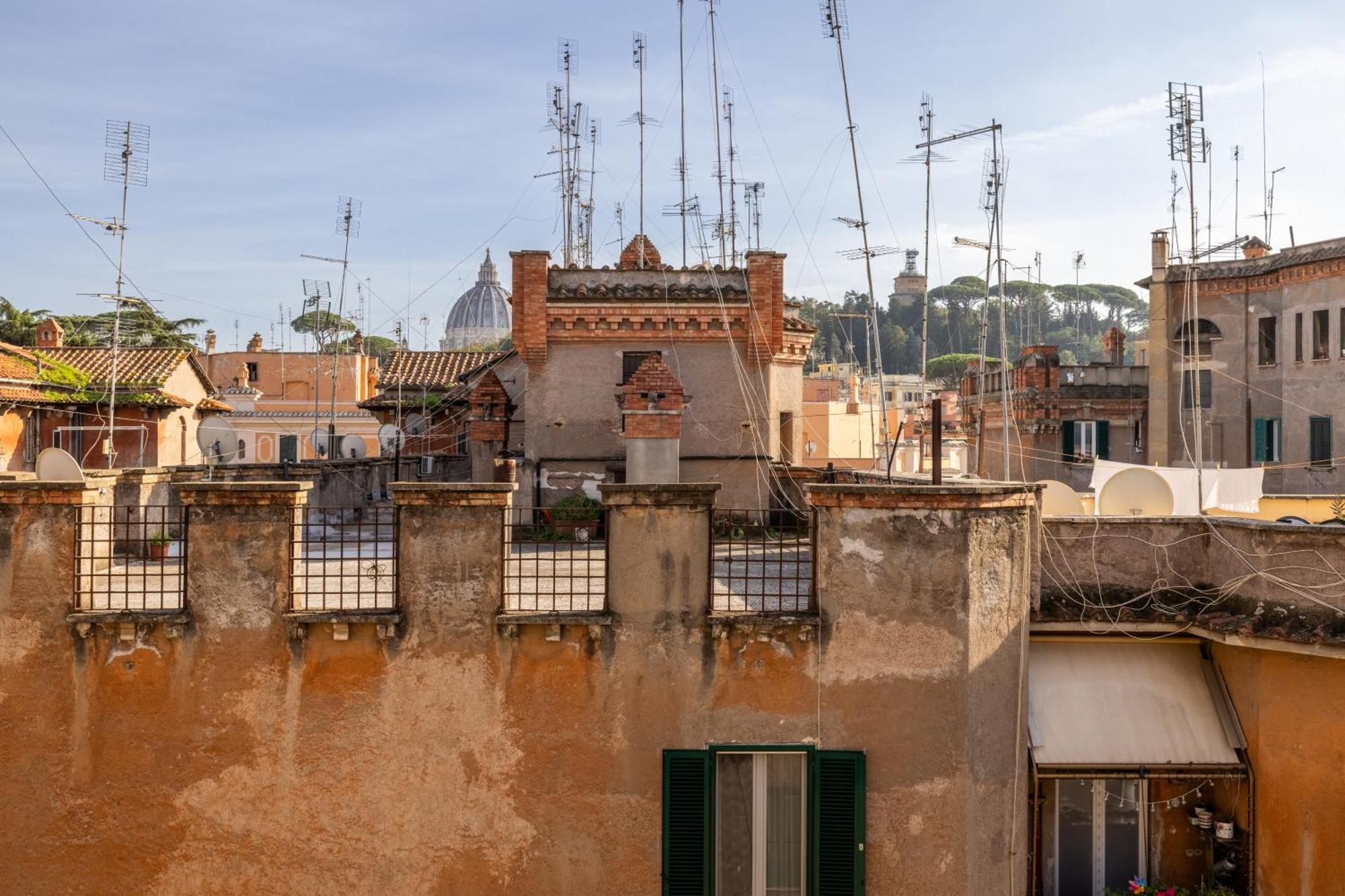 Attico Vista San Pietro, Vicino Ai Musei Vaticani Roma
