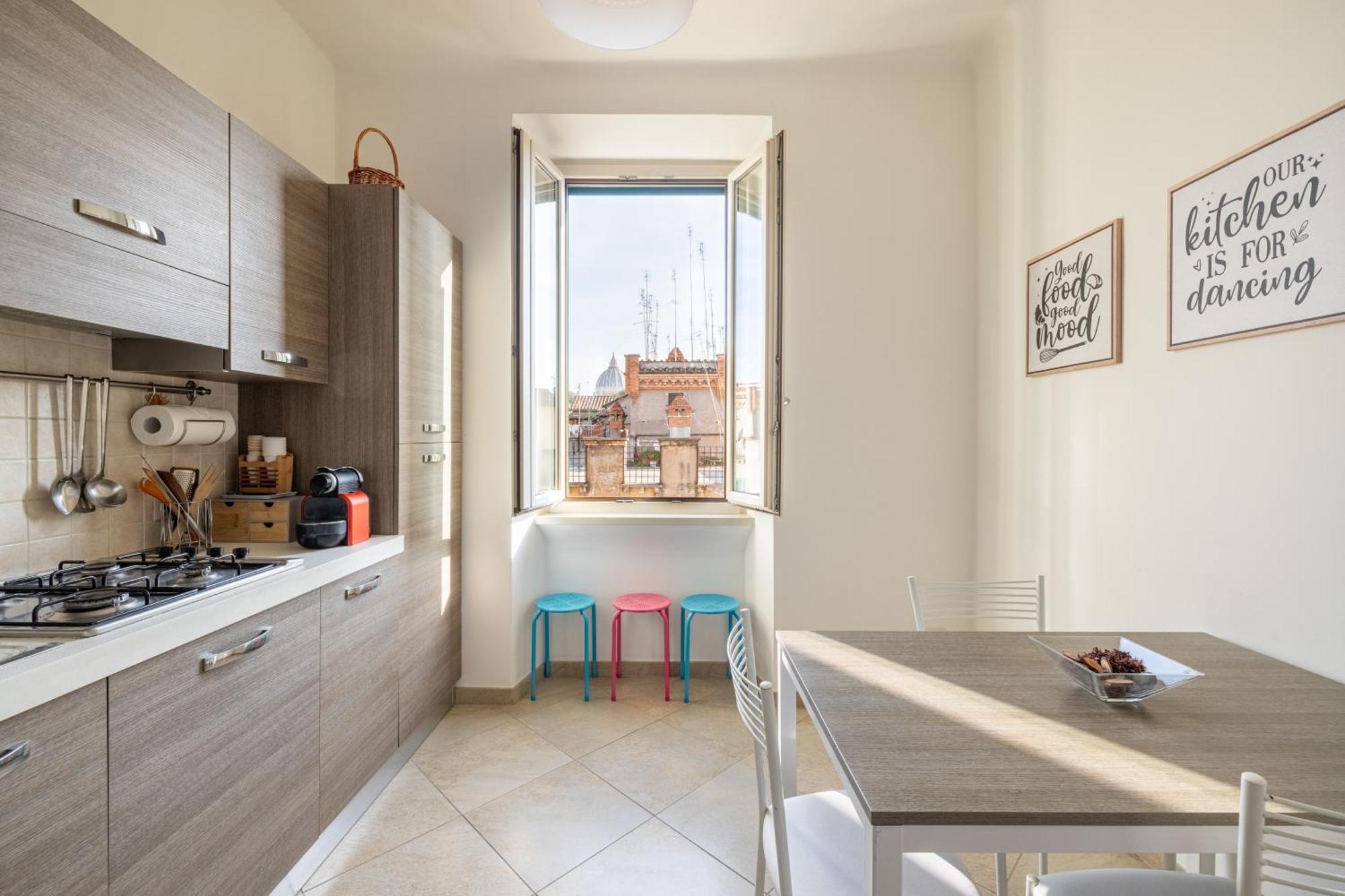 Attico Vista San Pietro, Vicino Ai Musei Vaticani * Roma