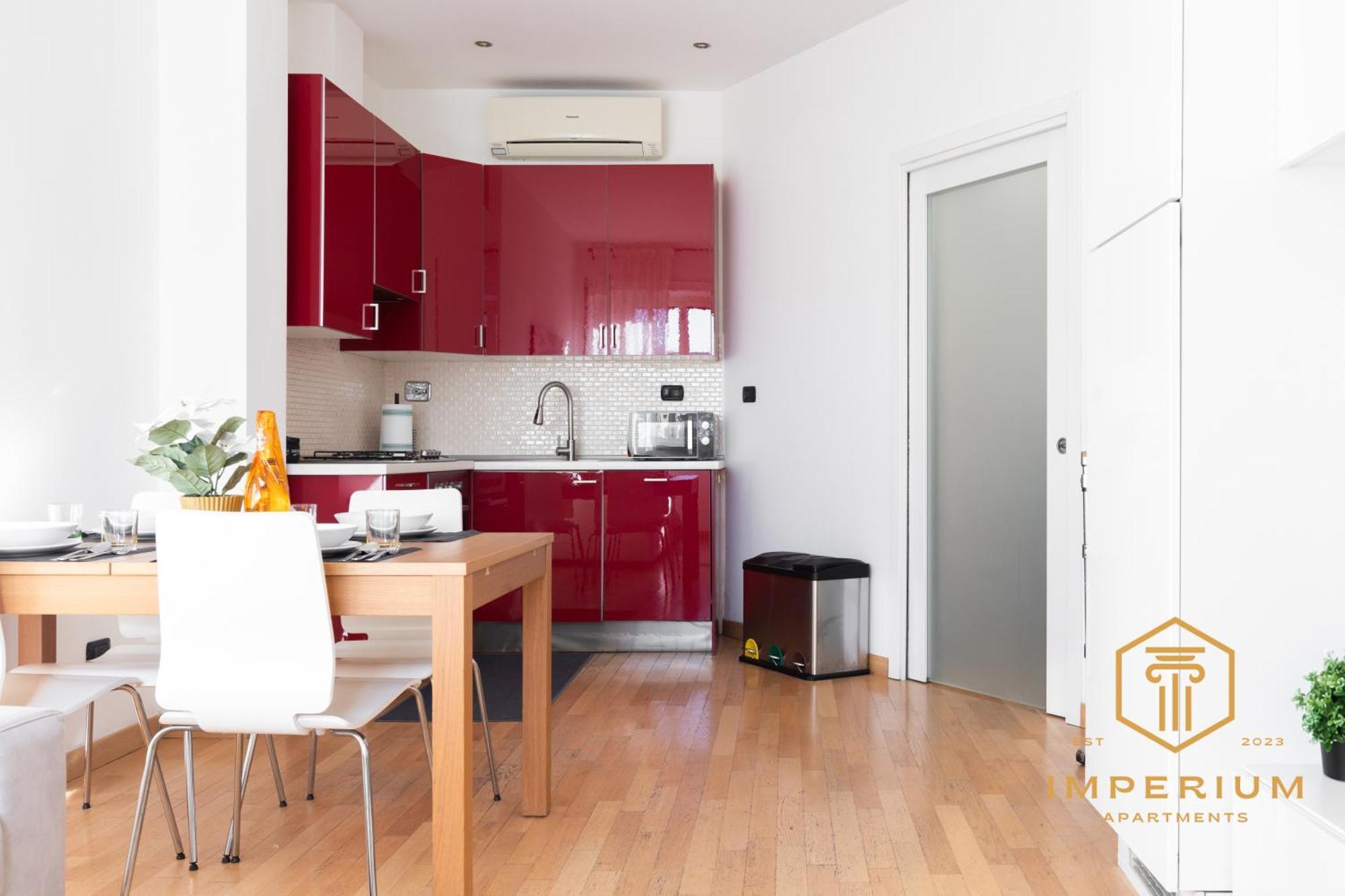 Imperium Deluxe - 300mt To Metro B, 3 Bedrooms, Panoramic View, A-c Appartement Rome