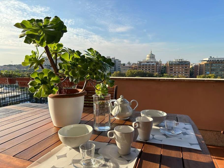 Eur-motagnola Attico 2bedr 280 Terrace View Apartment Rome