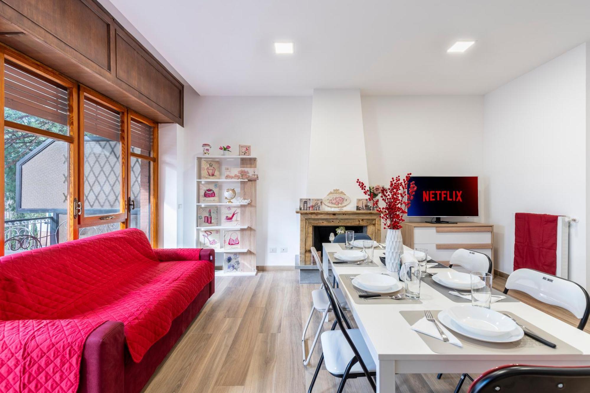 Parco Degli Acquedotti 3bedr Apartment
