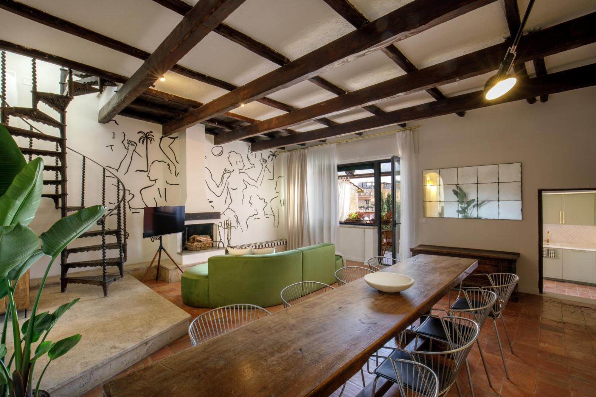 Appartement Tiberim Lux Penthouse View Rome