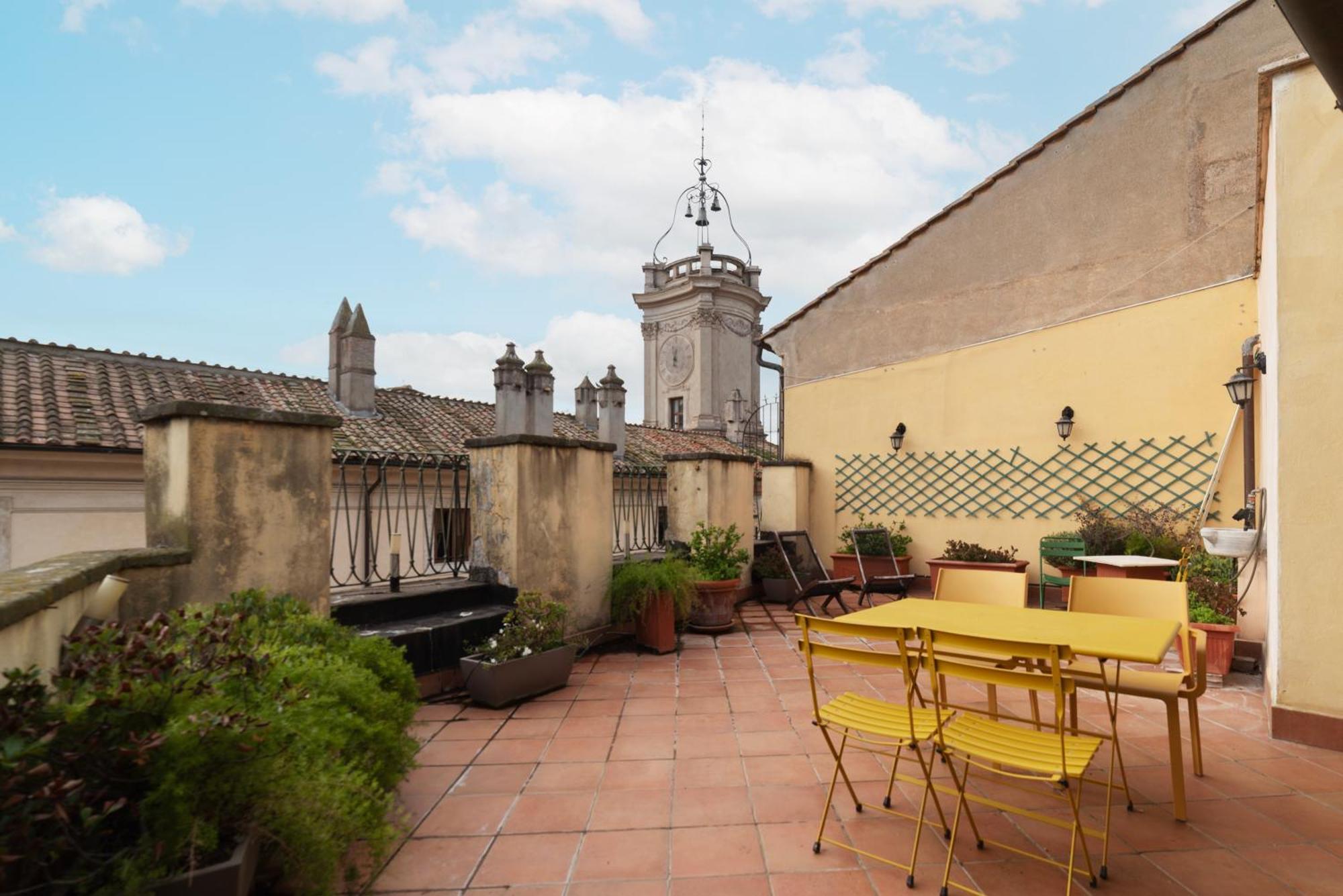 Clock Terrace House Apartamento Roma