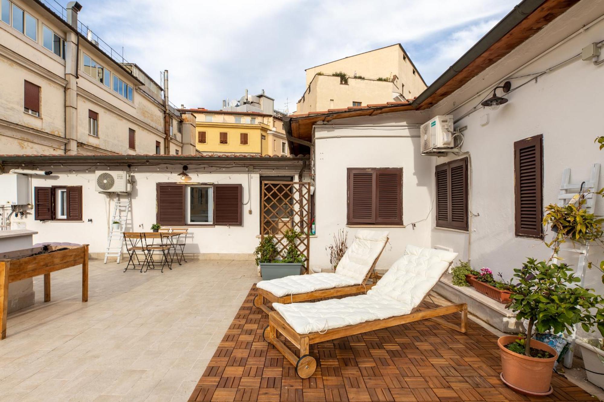 Iflat Opera Penthouse With Terrace #2 Rome