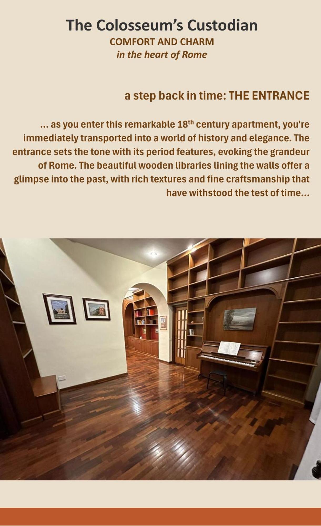 Colosseum's Custodian - 115 M2 Apartment