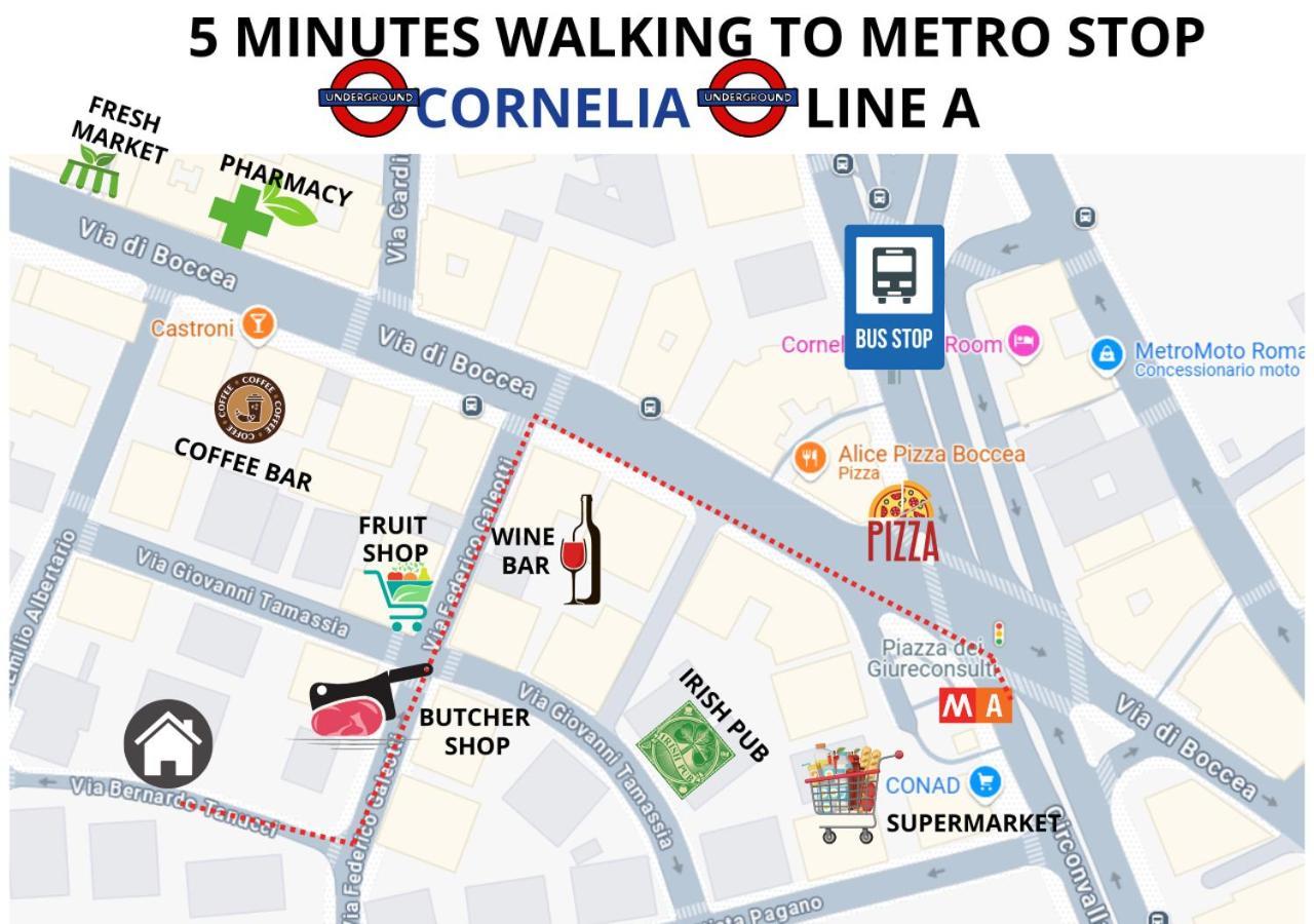 Casa Sofia, A 4 Fermate Metro Dal Vaticano Rome