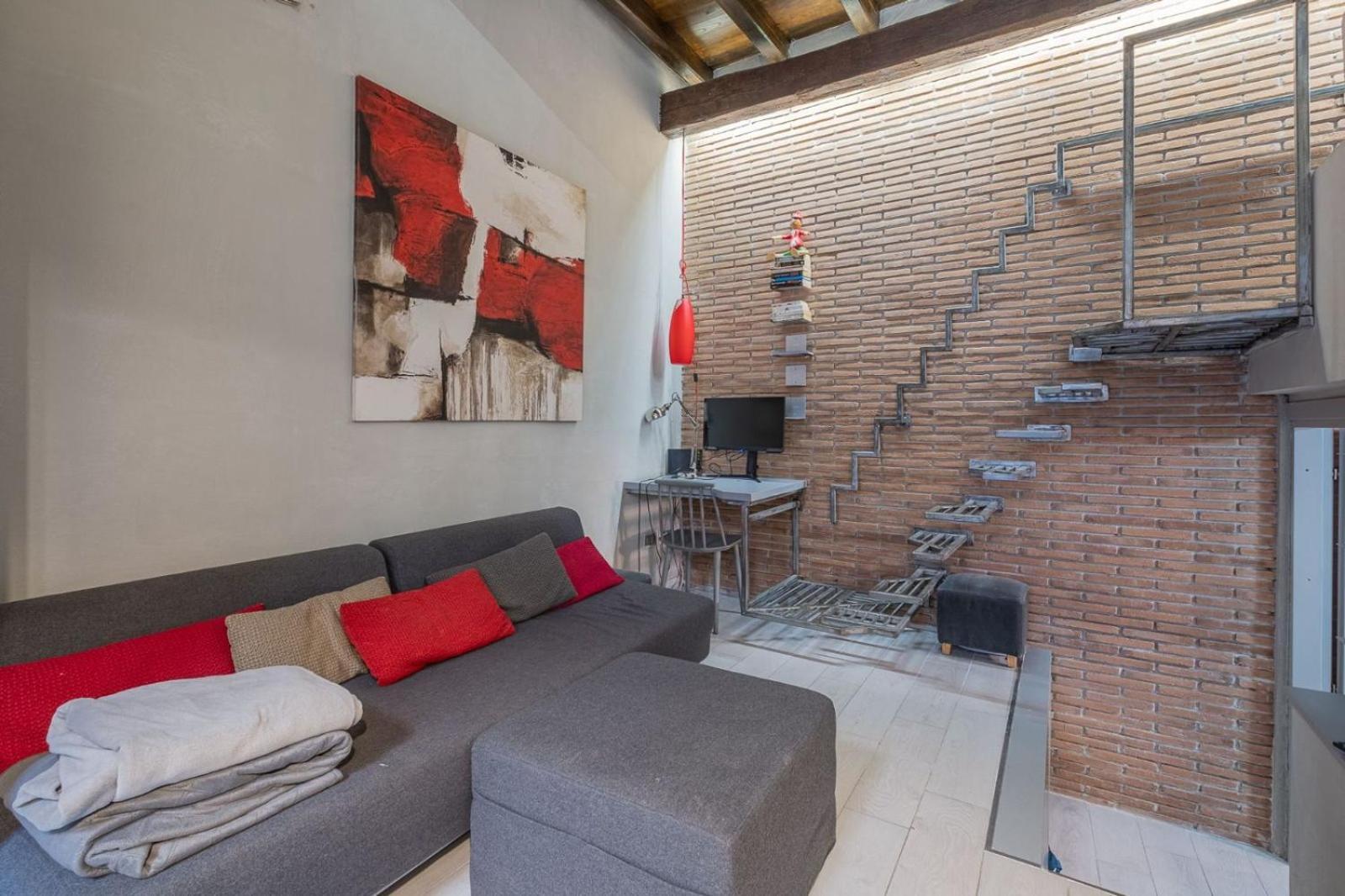 Apartment Spagna Square 200mt - Loft 4px - Center - Private Access - Piazza Del Popolo *