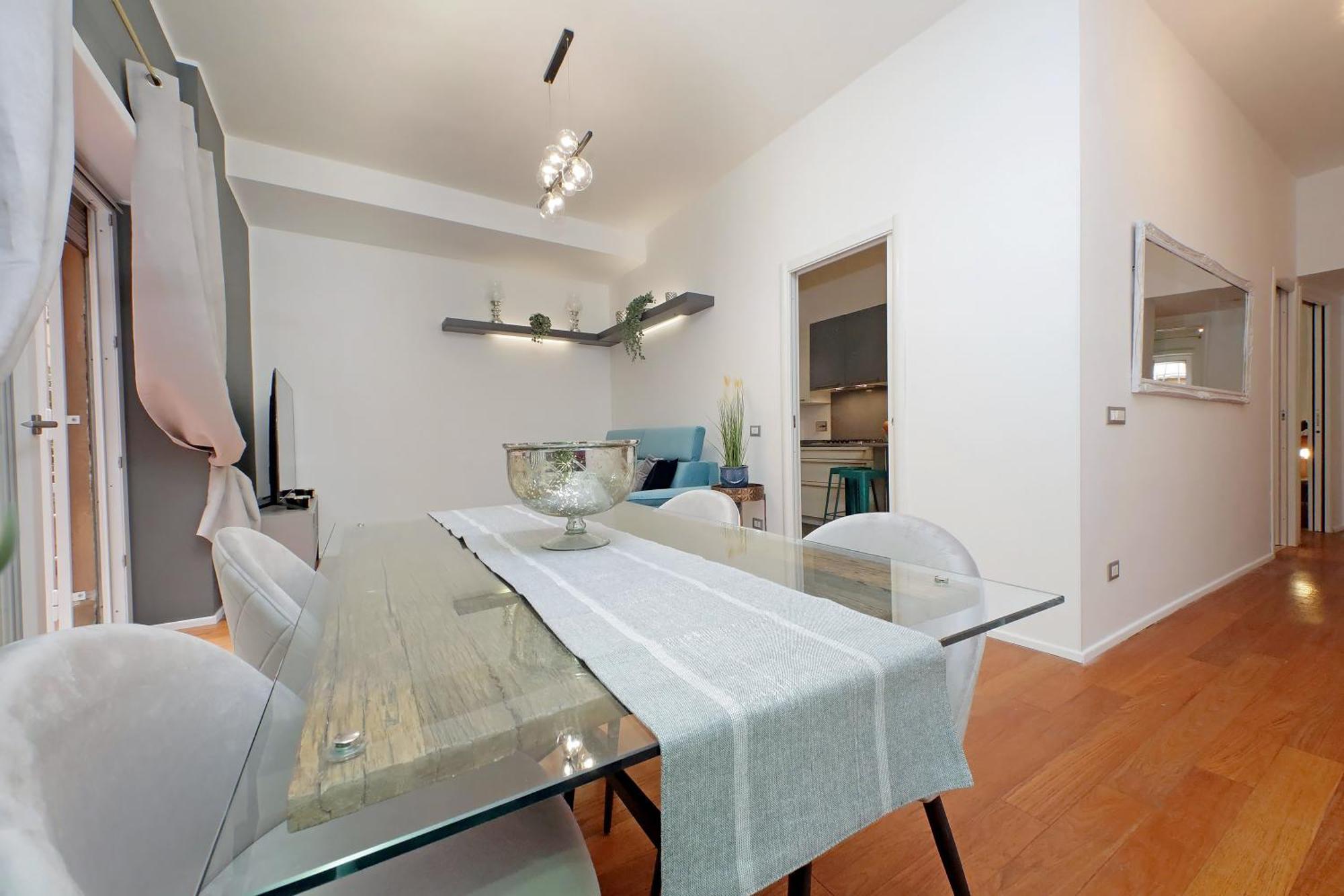 New With Terrace - 150m Metro A Appartement Rome