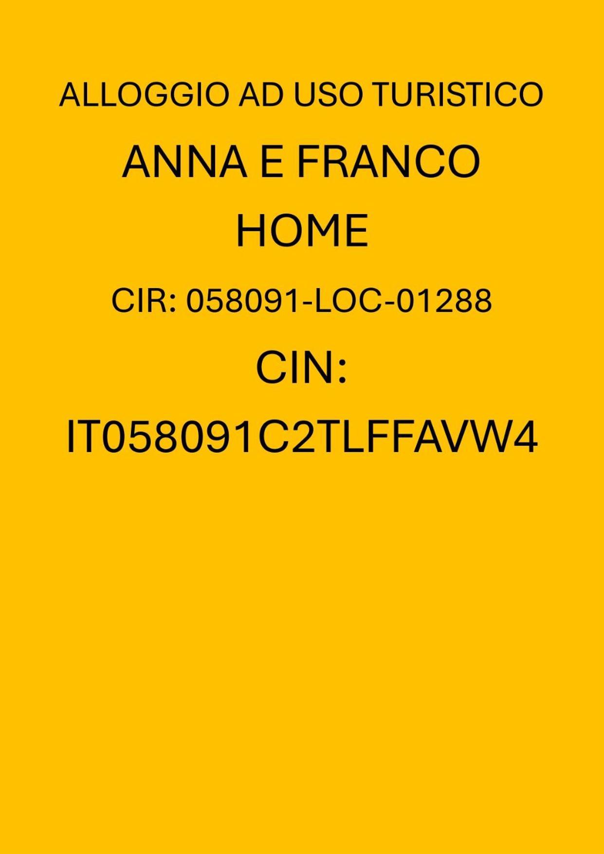 Anna E Franco Appartement *