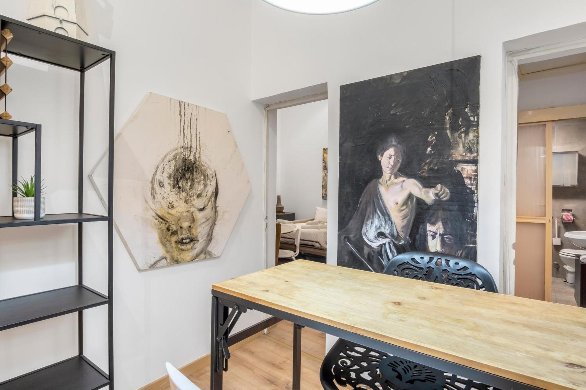 Apartment L'arte Dei Sogni With Terrace- Trastevere District Rome