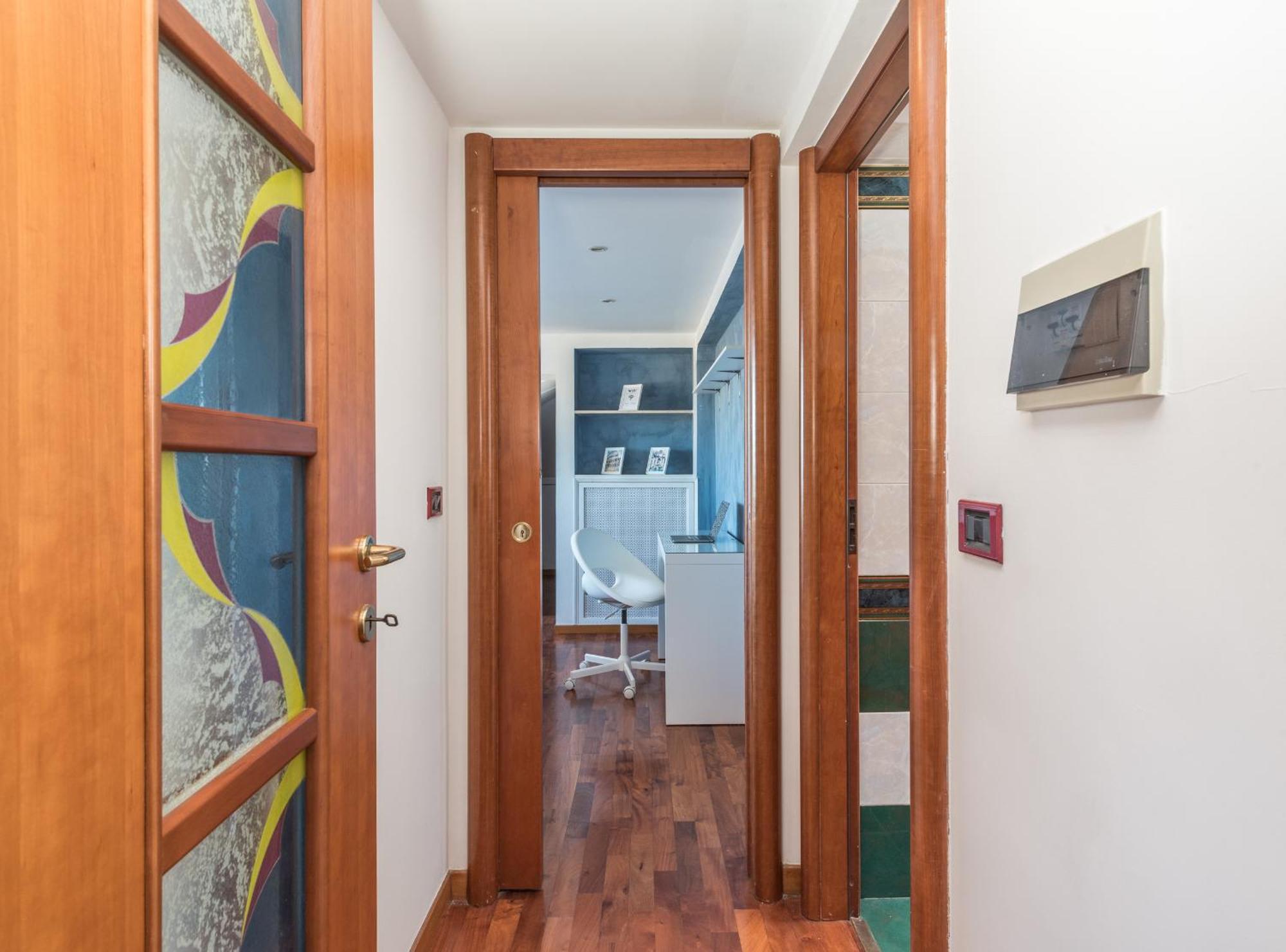 Apartment Vaticano-metro A, Penthouse With Ac, Wi-fi E Netflix *