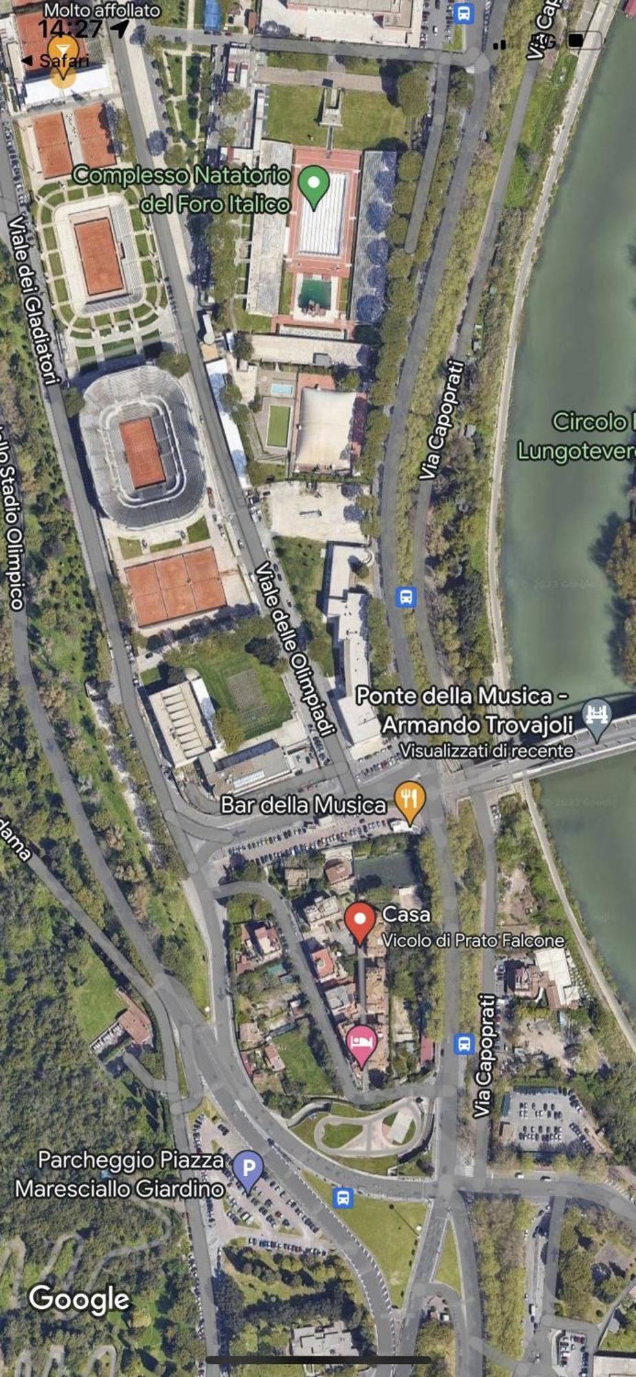 Casa Vittoria Centro Citta Vicino Allo Stadio Olimpico * Rome