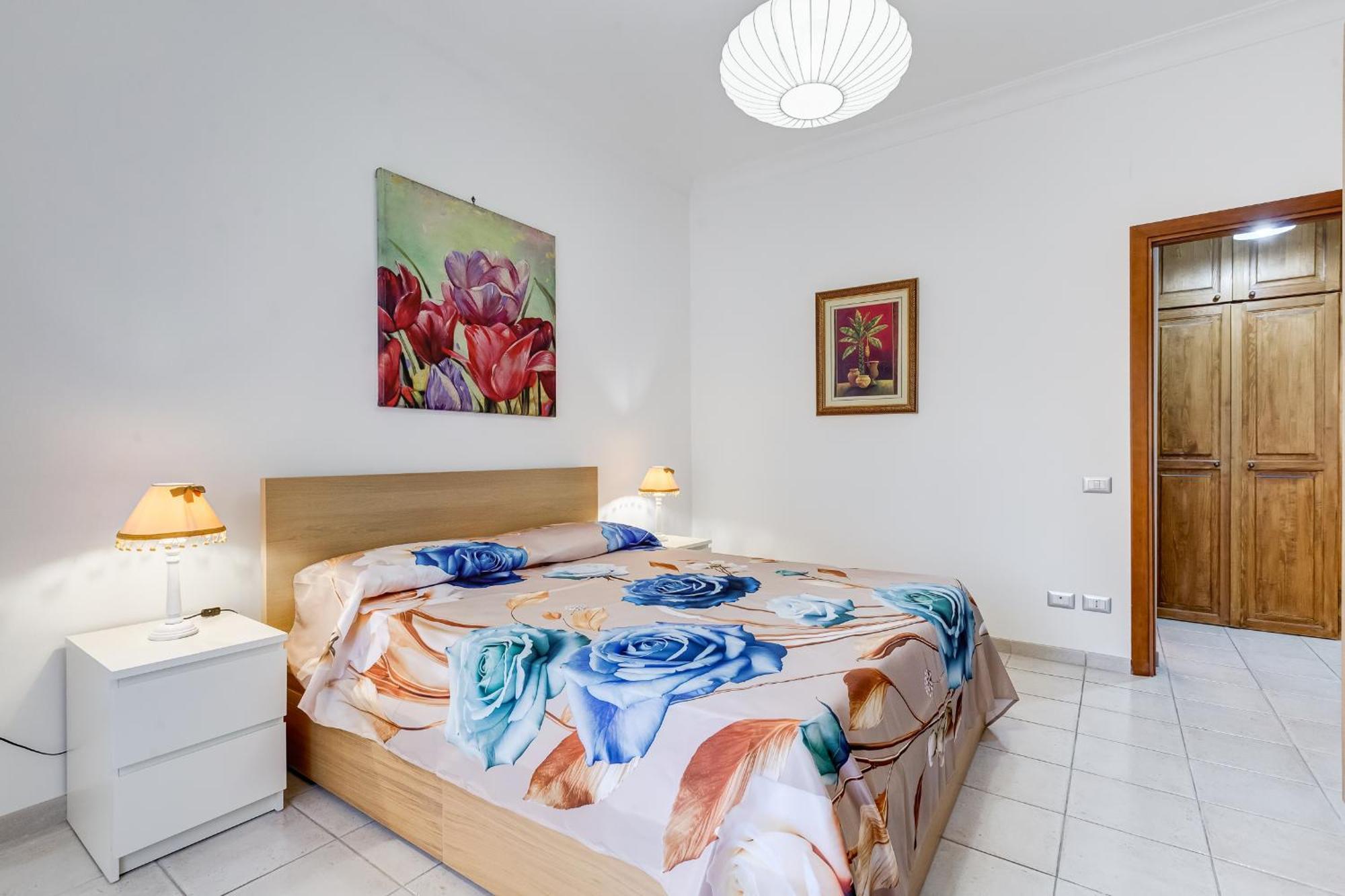 Cozy 2-bedroom Flat With Balcony In Monteverde Rome