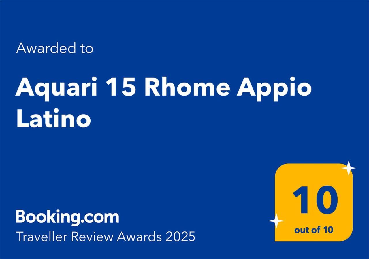 Aquari 15 Rhome Appio Latino Appartement *