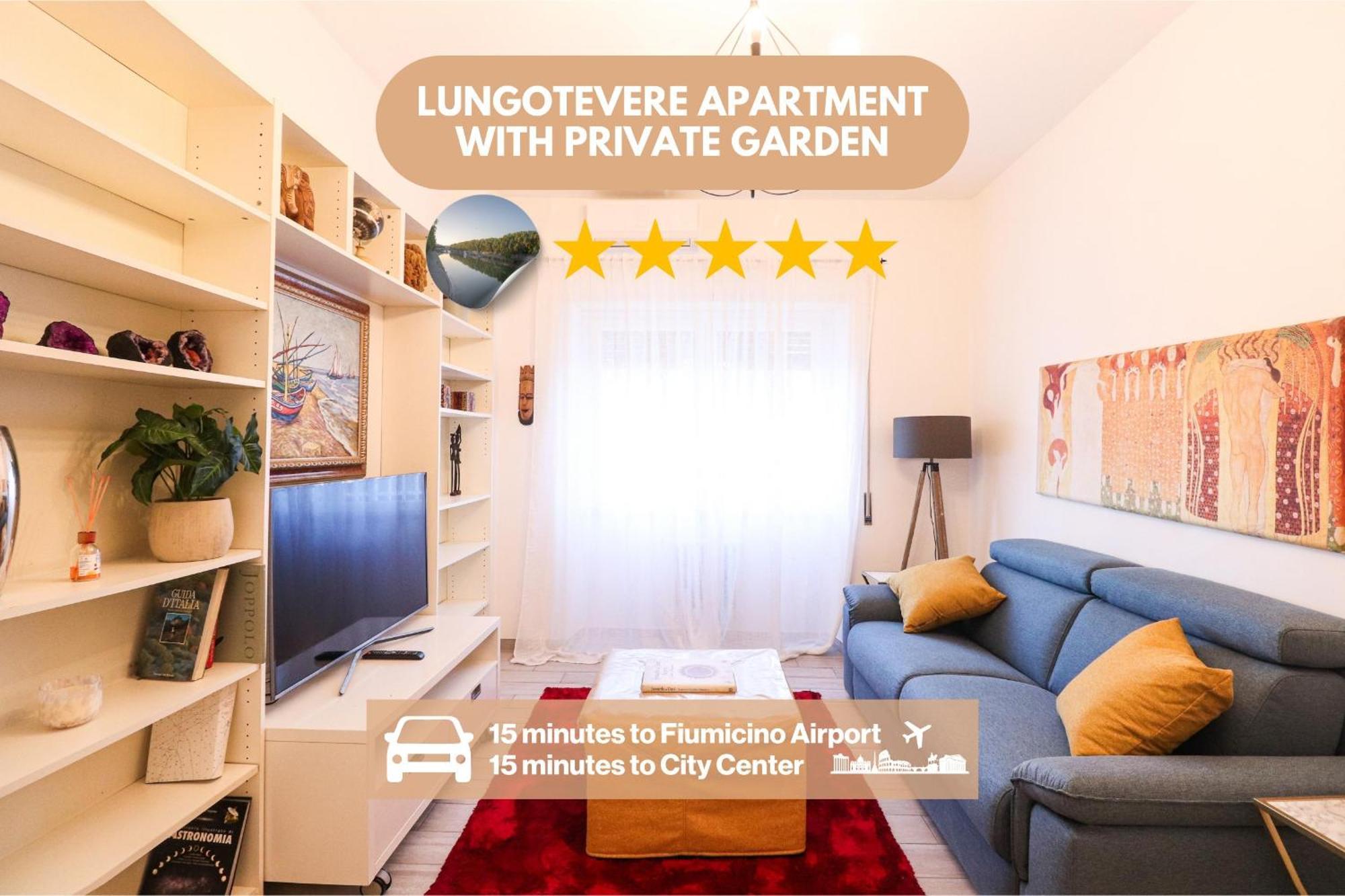 15min Center - Charme & Chic With Hot Tub Appartement Rome