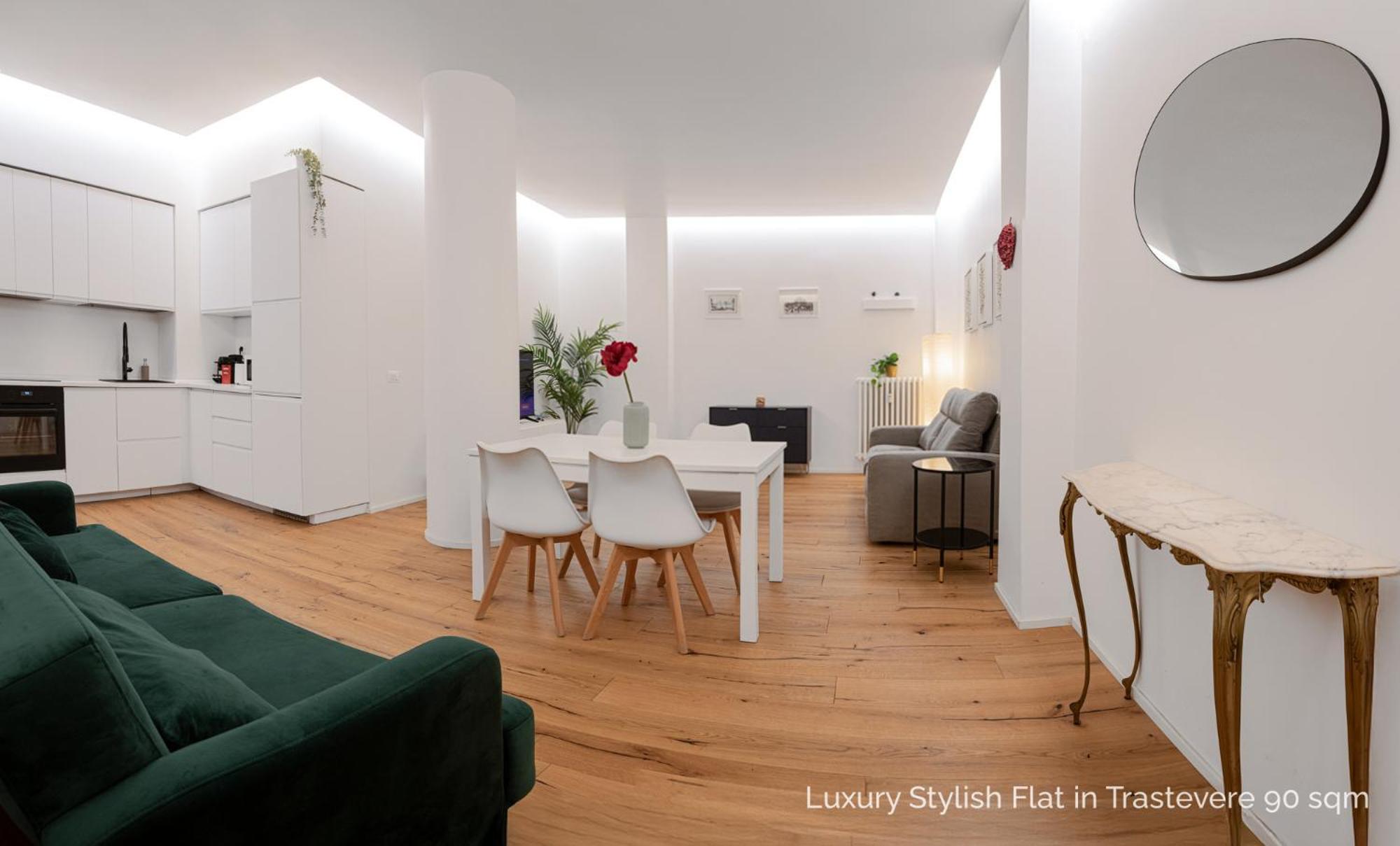 La Dolce - Luxury Stylish Flats In Trastevere 70-90sqm *