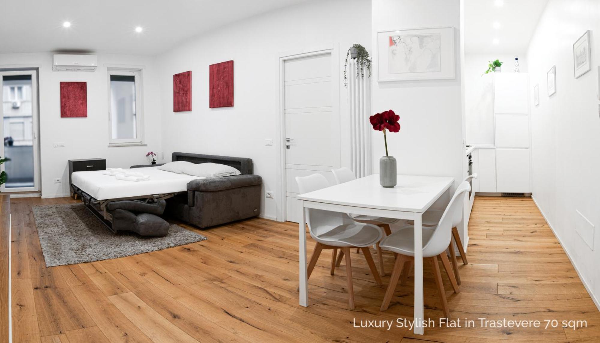 La Dolce - Luxury Stylish Flats In Trastevere 70-90sqm *