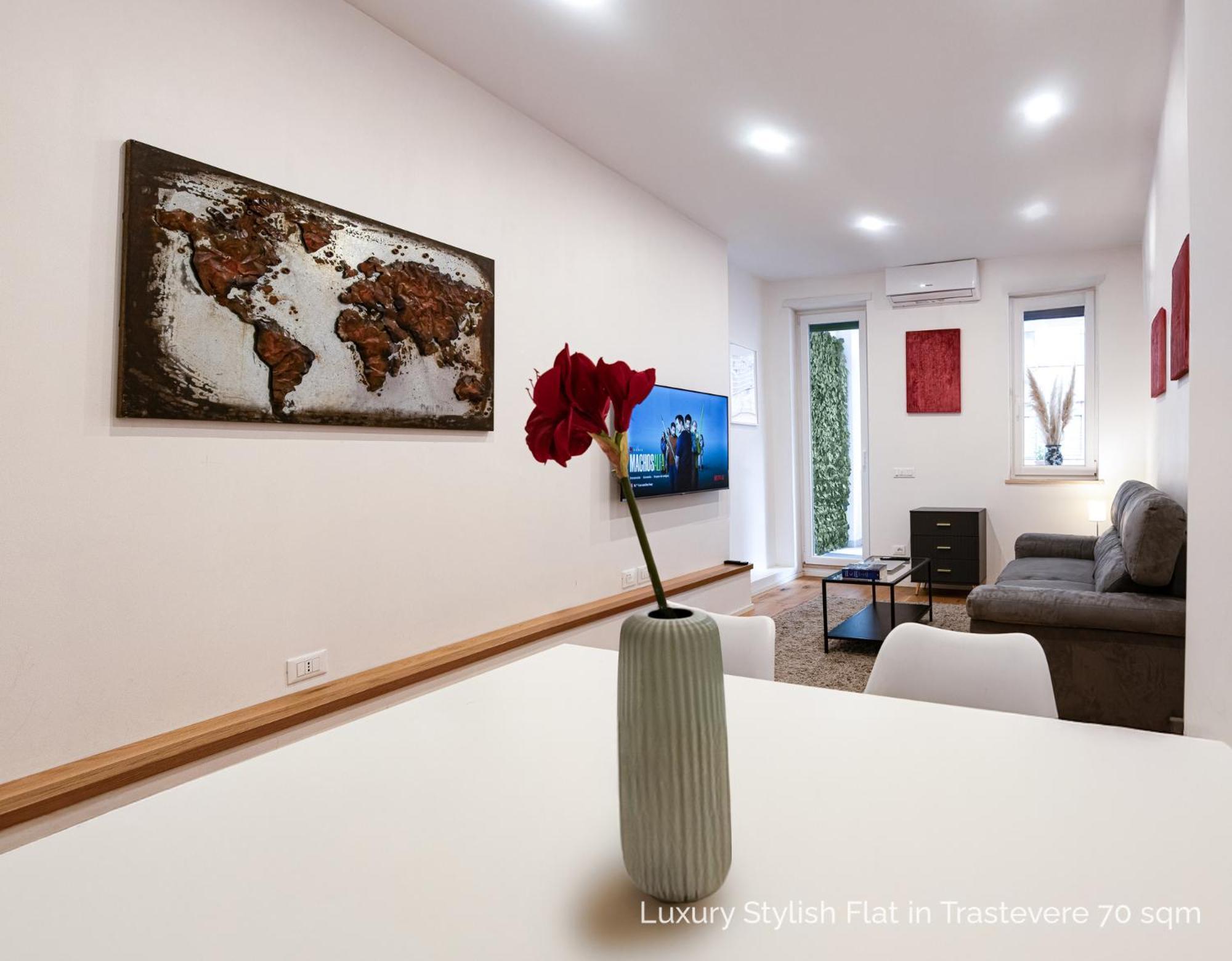 La Dolce - Luxury Stylish Flats In Trastevere 70-90sqm *