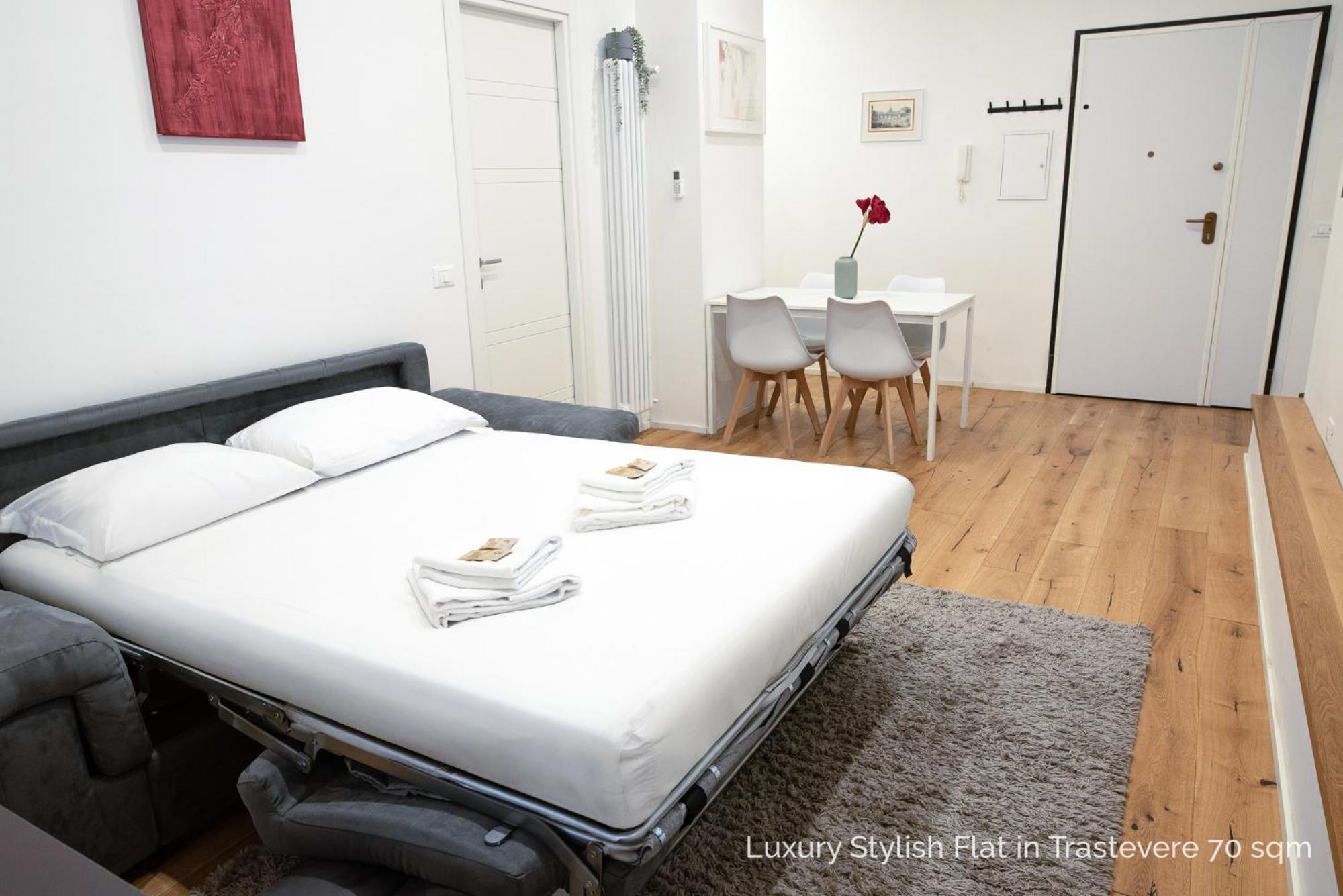 La Dolce - Luxury Stylish Flats In Trastevere 70-90sqm Rome