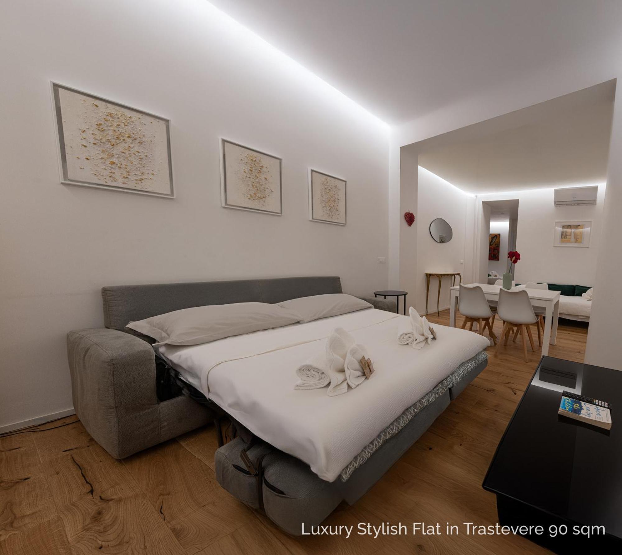 Appartement La Dolce - Luxury Stylish Flats In Trastevere 70-90sqm *