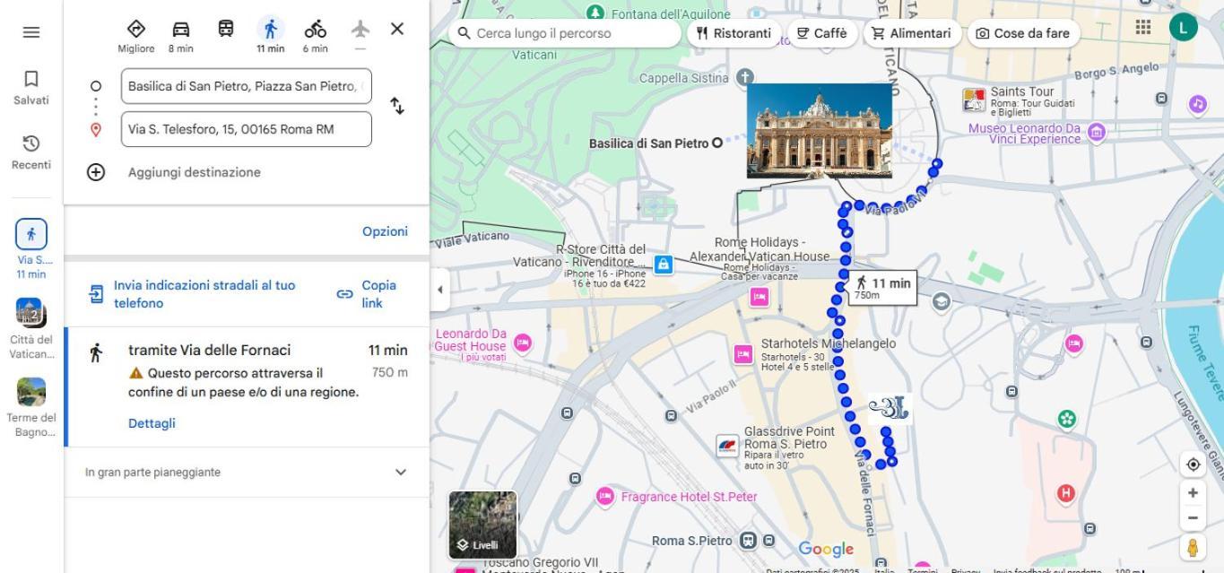 Le 3 Elle Vaticano San Pietro *