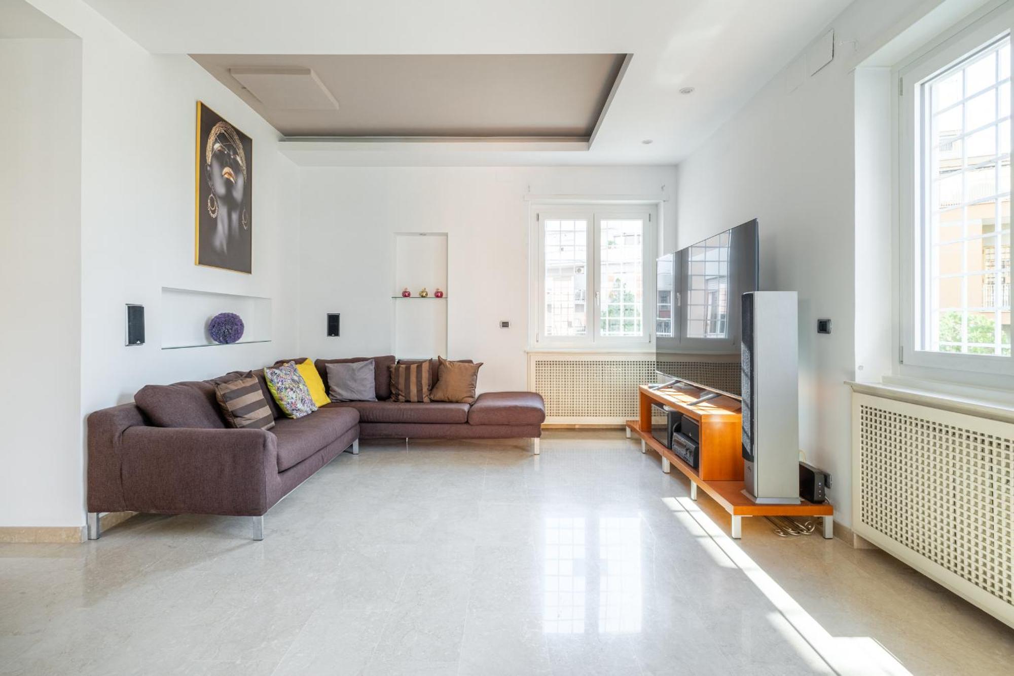 Eur Luxury For 4pp 2 Bedrooms Apartment Rome