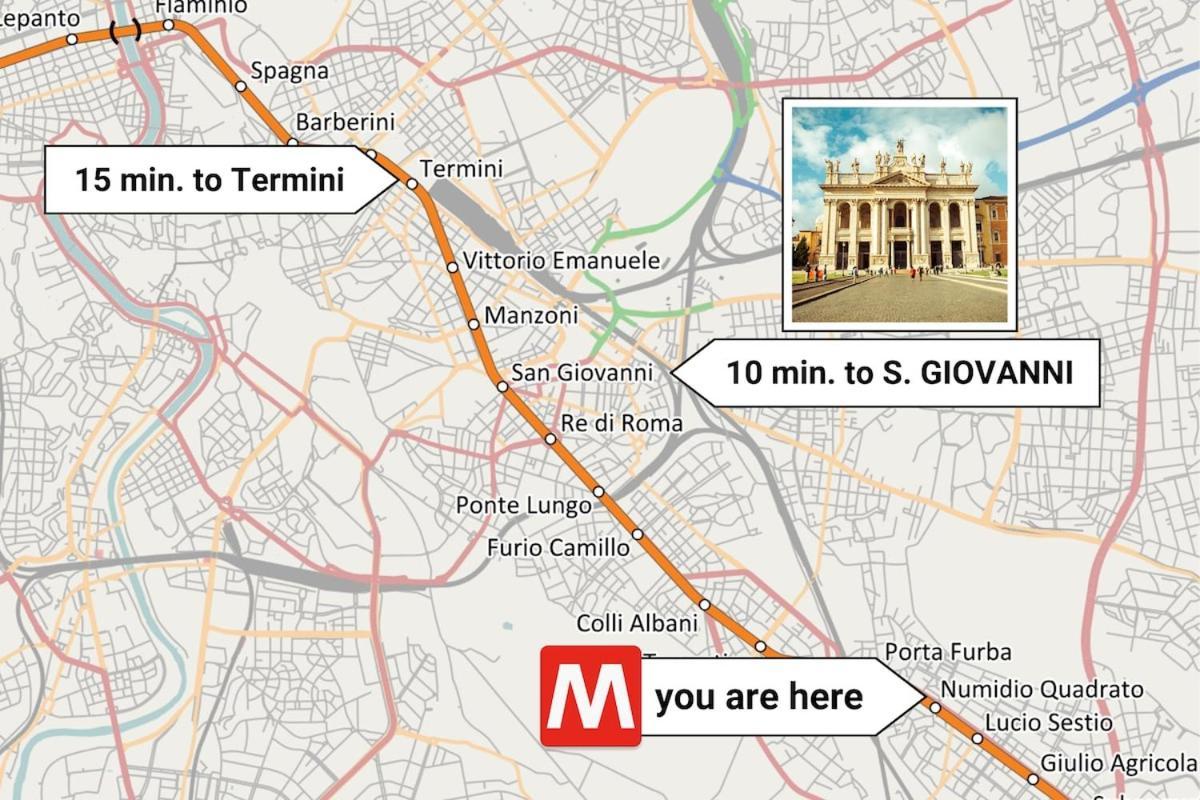 15 Minutes From Center & Metro 2 Minutes * Rome