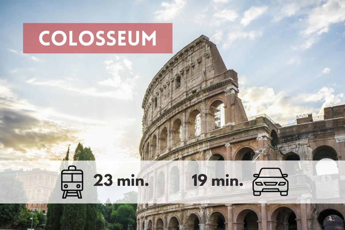 Apartment 15 Minutes From Center & Metro 2 Minutes Rome