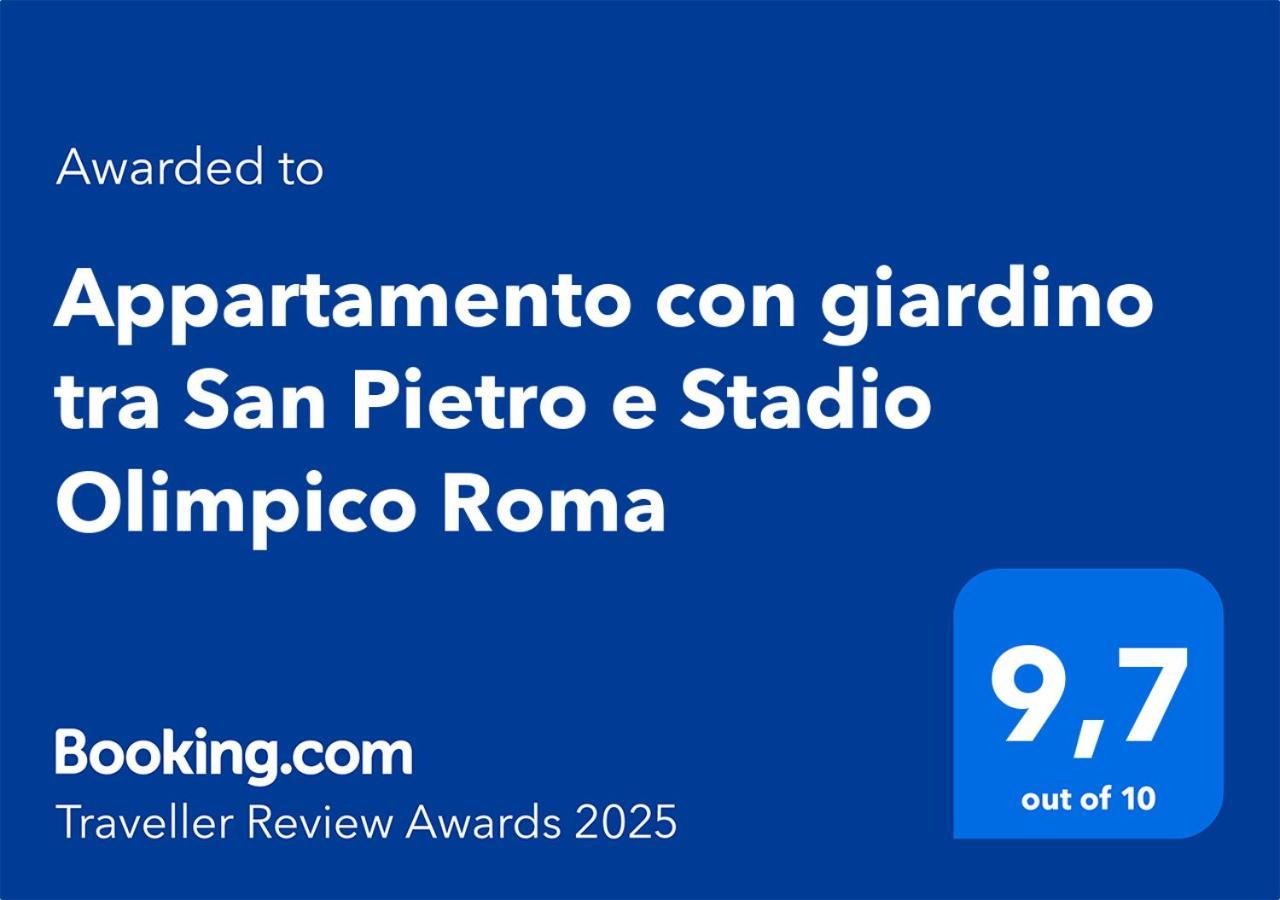 Apartment Con Giardino Tra San Pietro E Stadio Olimpico Rome