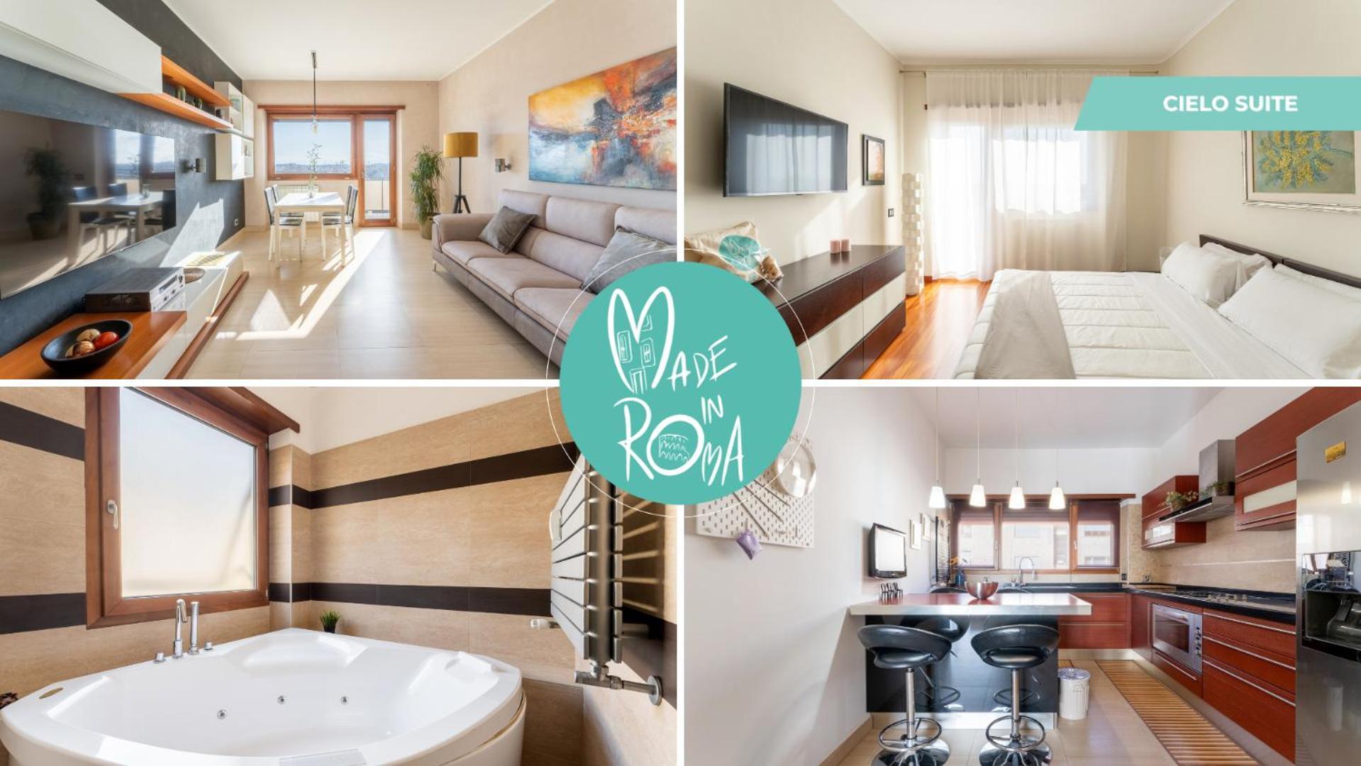 Apartment Cielo Suite, Panoramic View With Jacuzzi