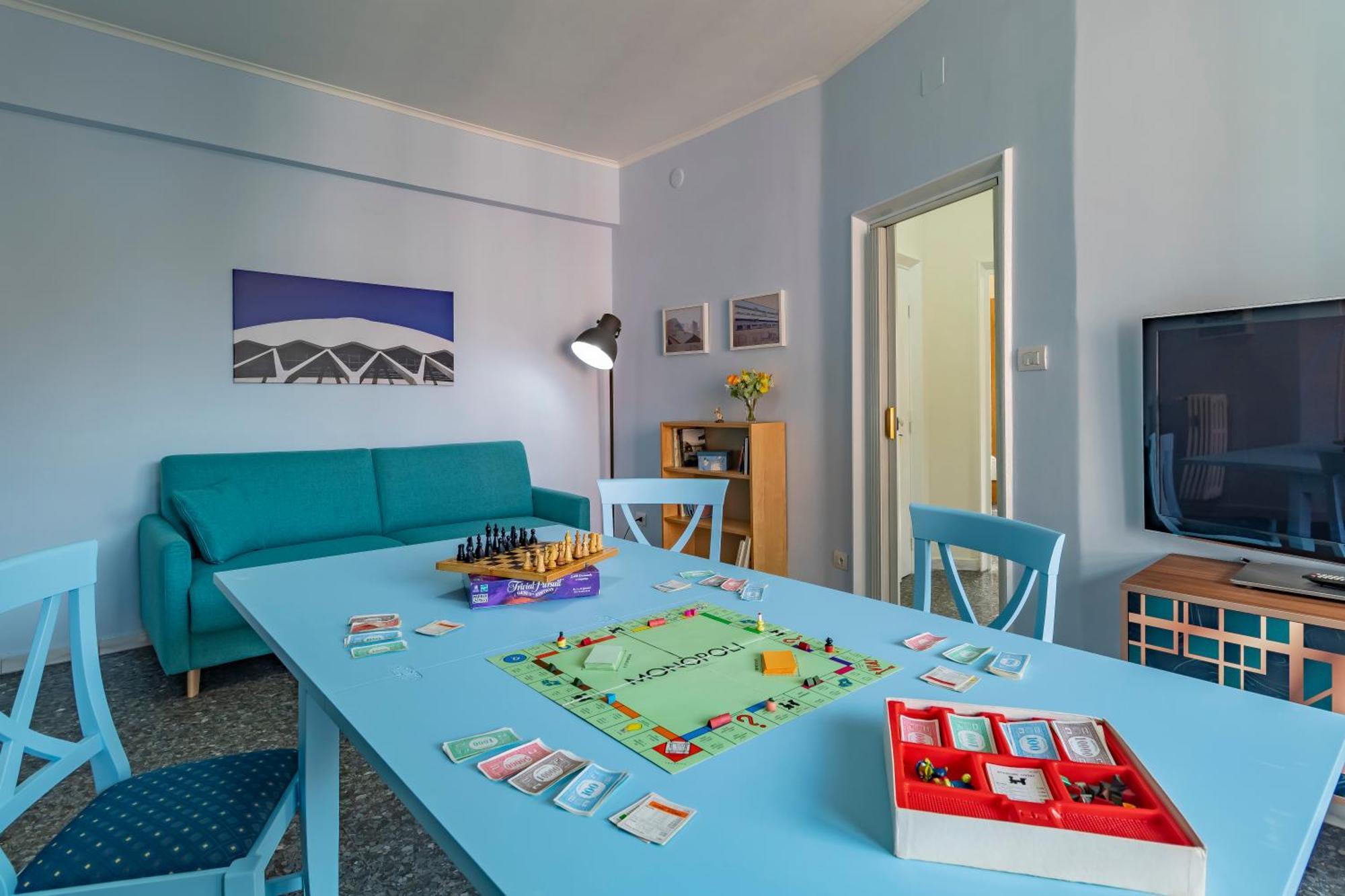 Apartment 1950 - Bright In Octagonal Tower Rome