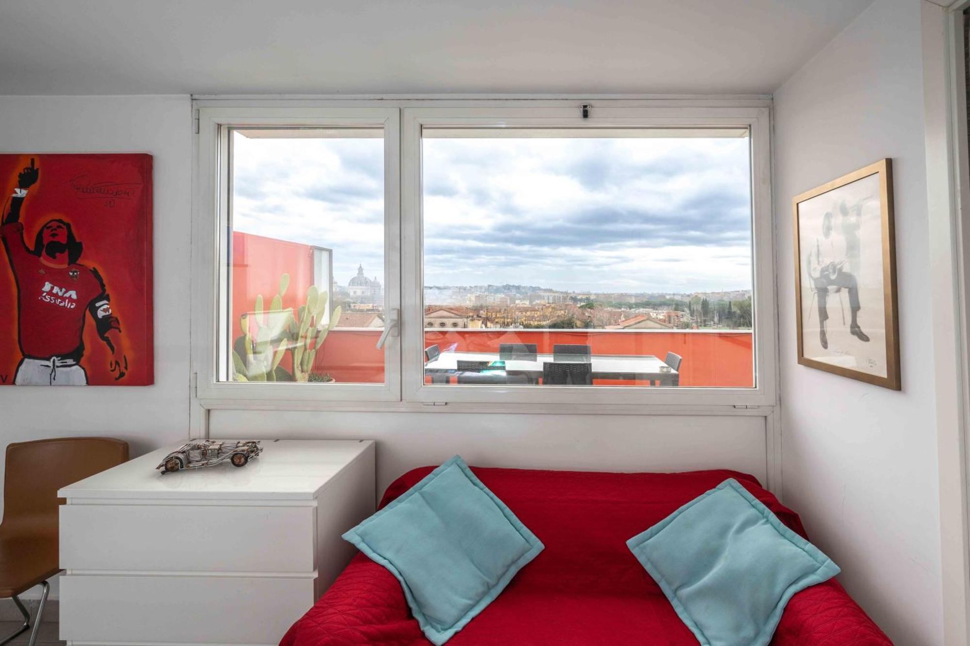 Farnesina Rooftop Terrace Apartment Rome