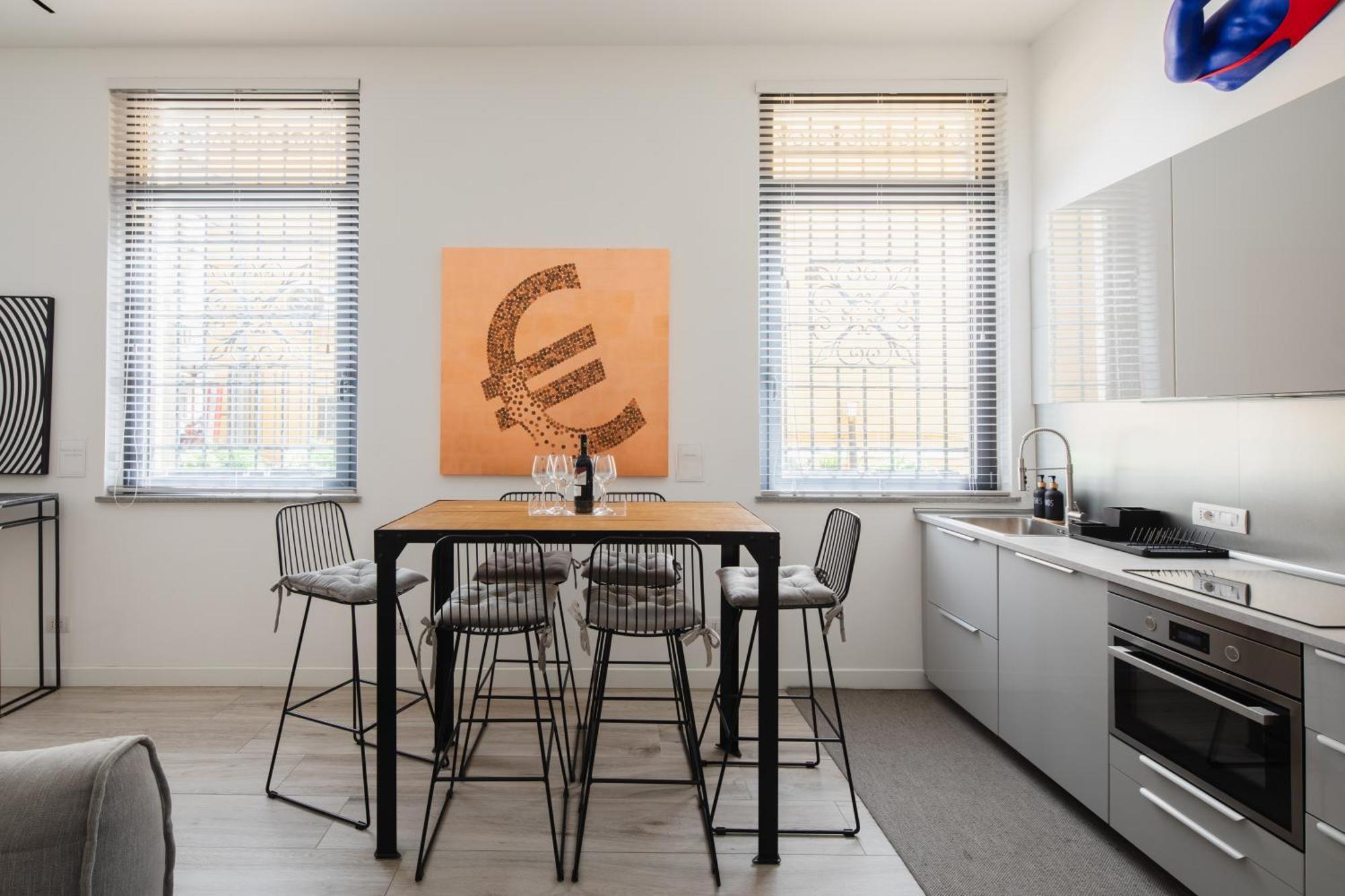 Apartment Pop-art Design Rome