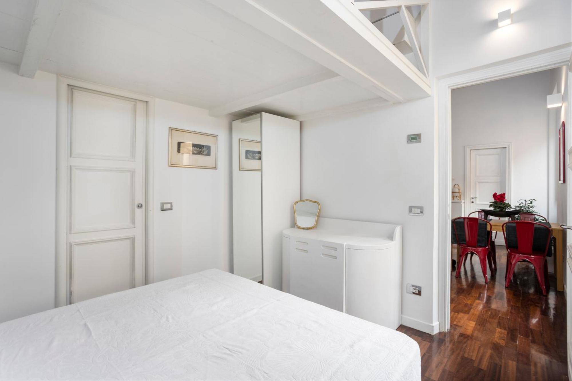 Your Nest With Wooden Ceilings In Monti Rome