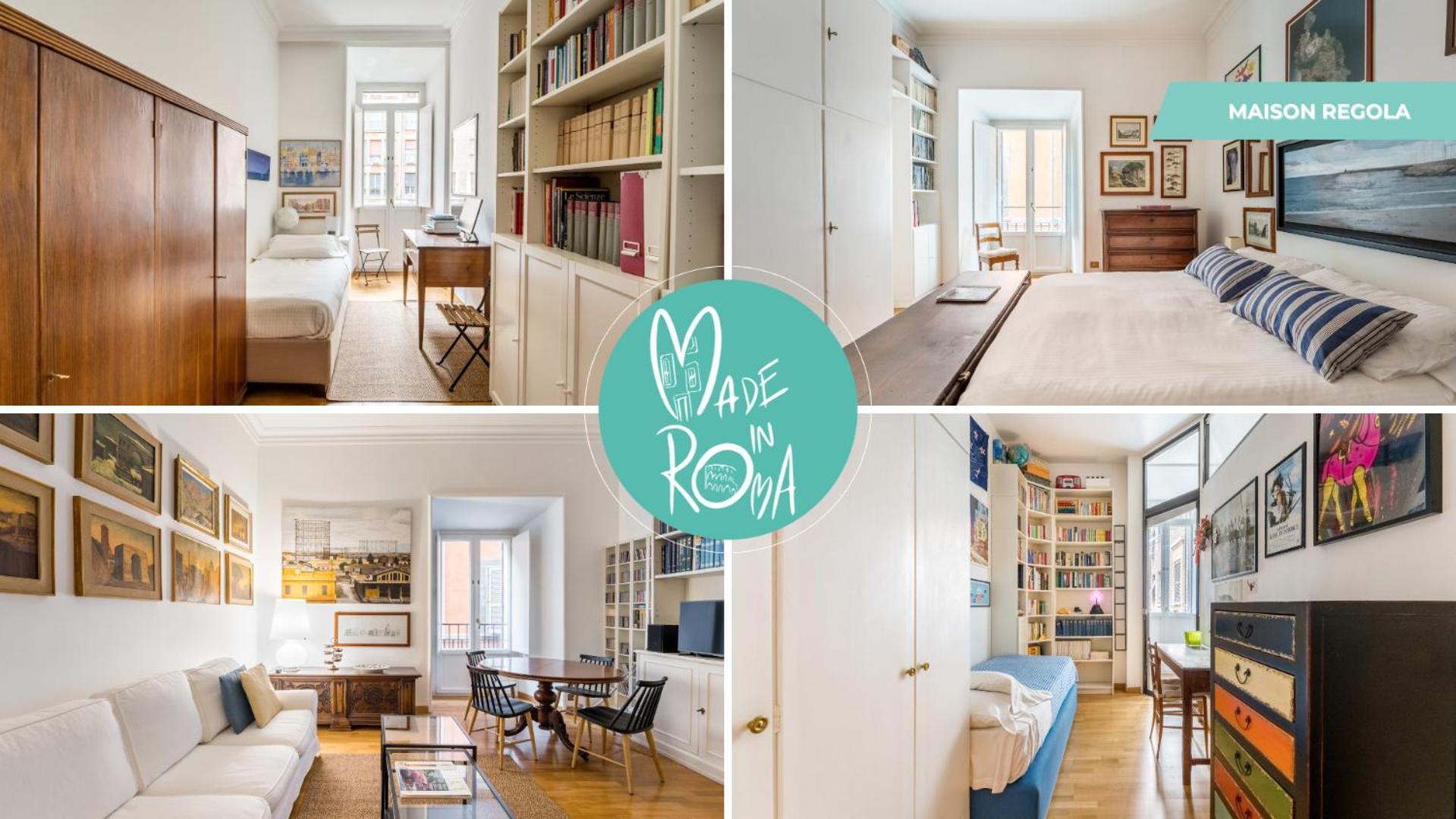 Appartement Maison Regola, Styilish In Campo De Fiori Rome