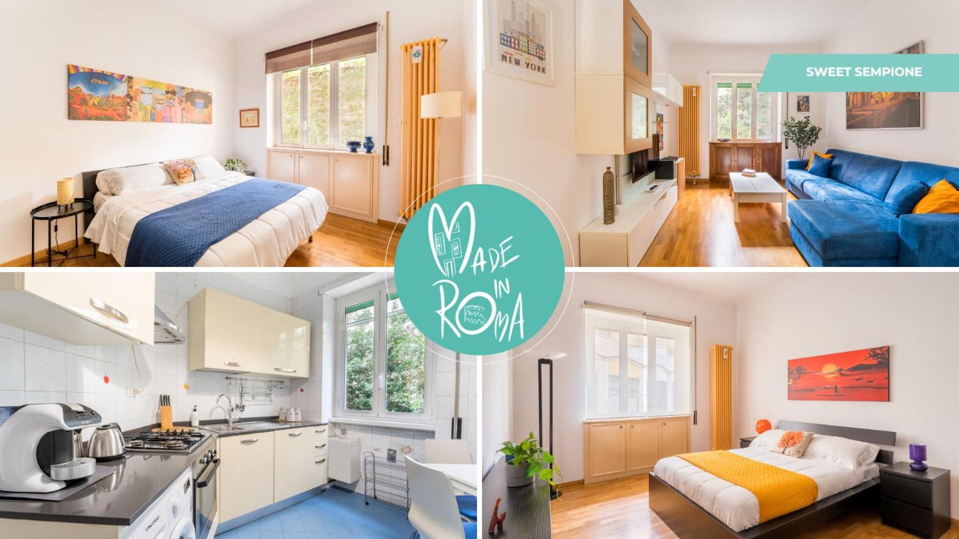 Apartment Sweet Sempione, Cozy Nearby Piazza Sempione Rome