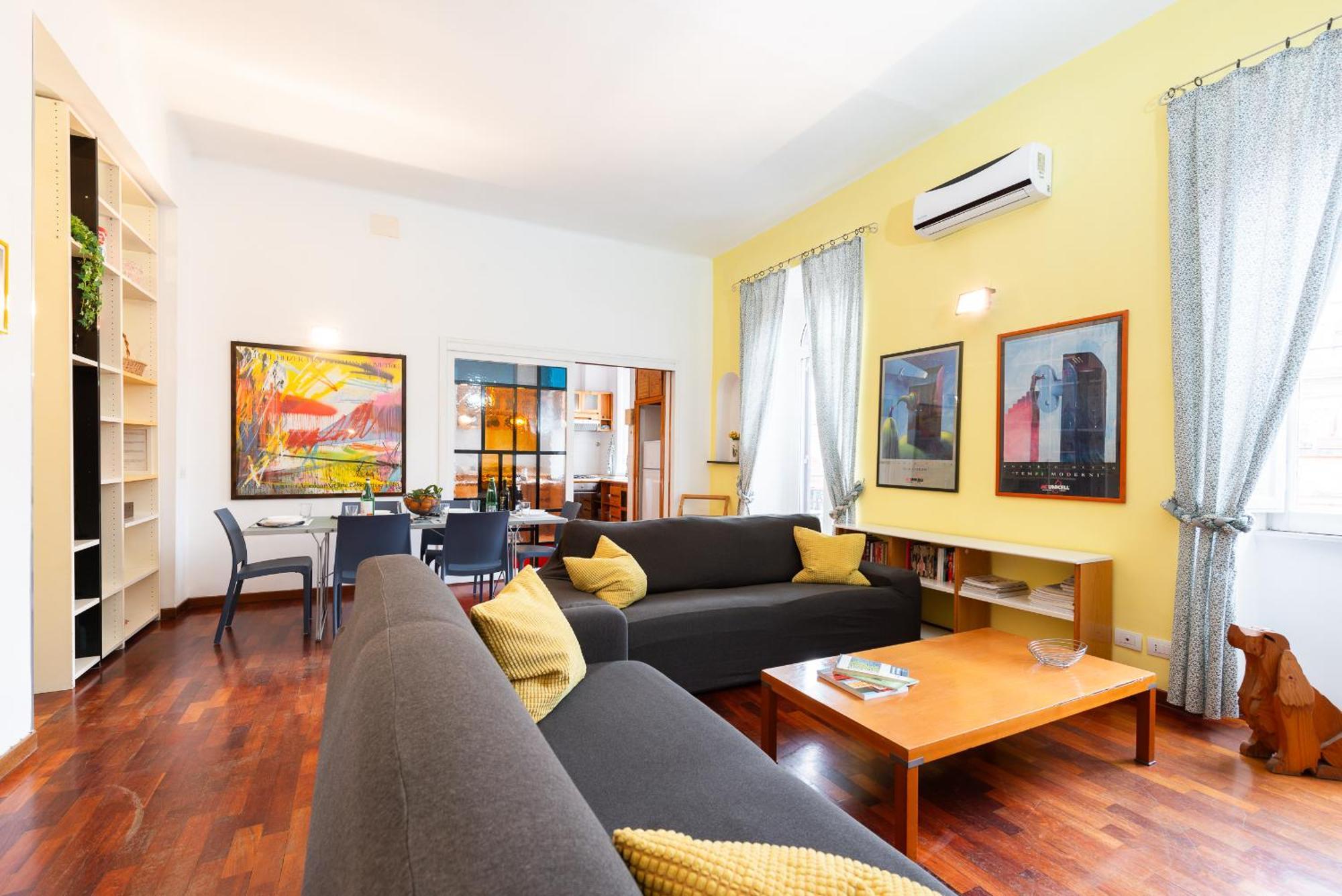 Grande A Trastevere Appartement