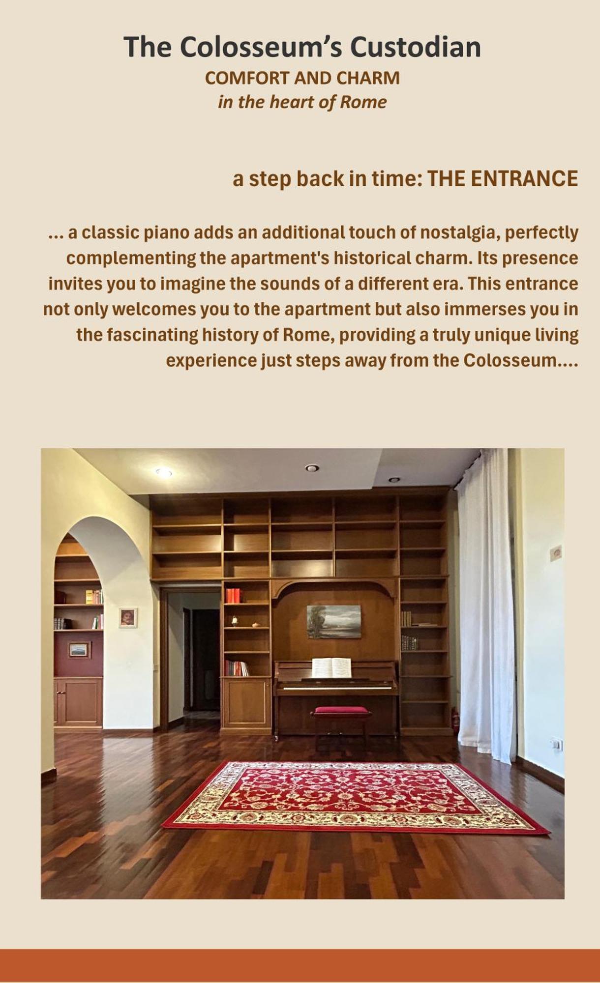 Colosseum's Custodian - 115 M2 Apartment