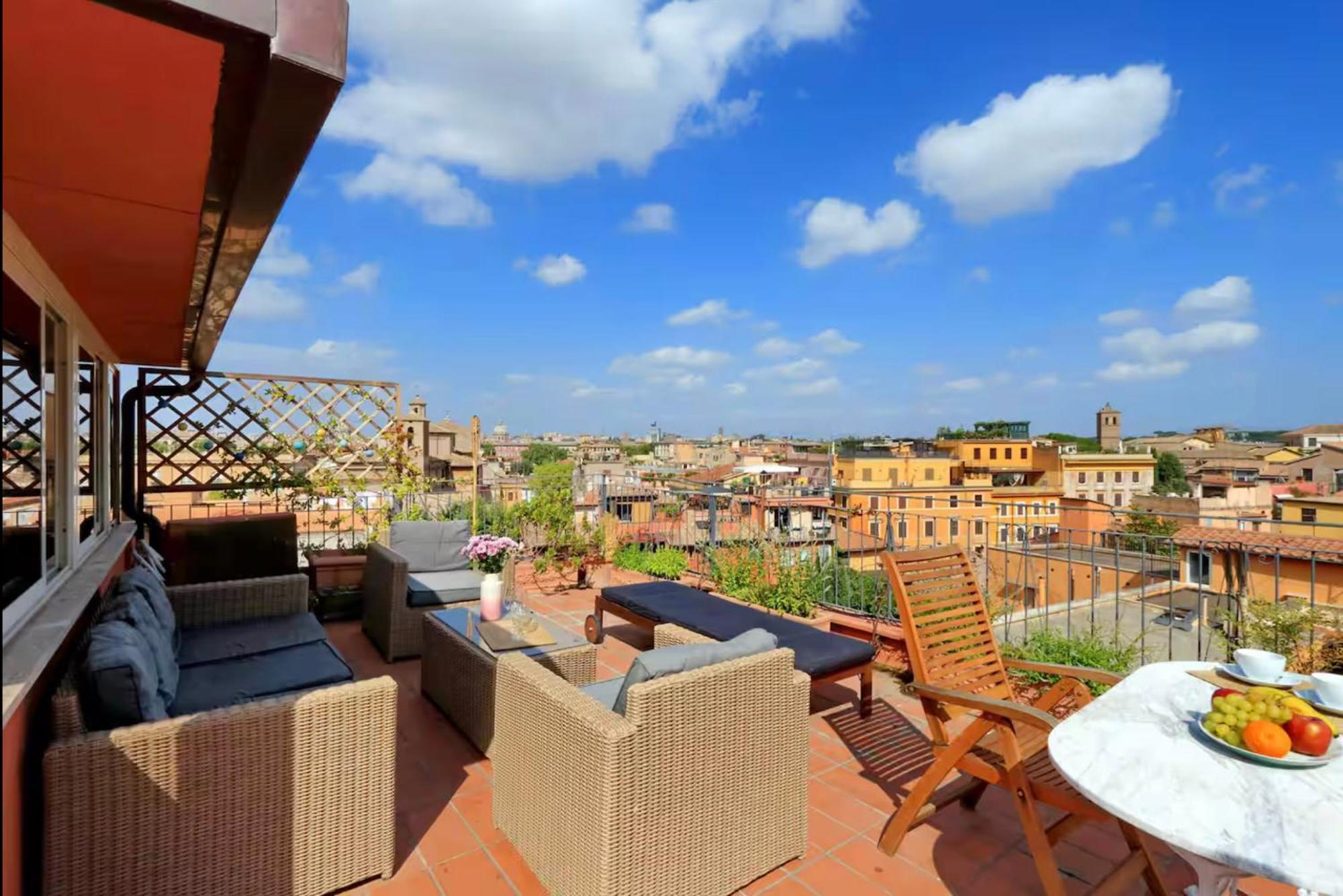 Trastevere Penthouse Amazing Terrace Rome