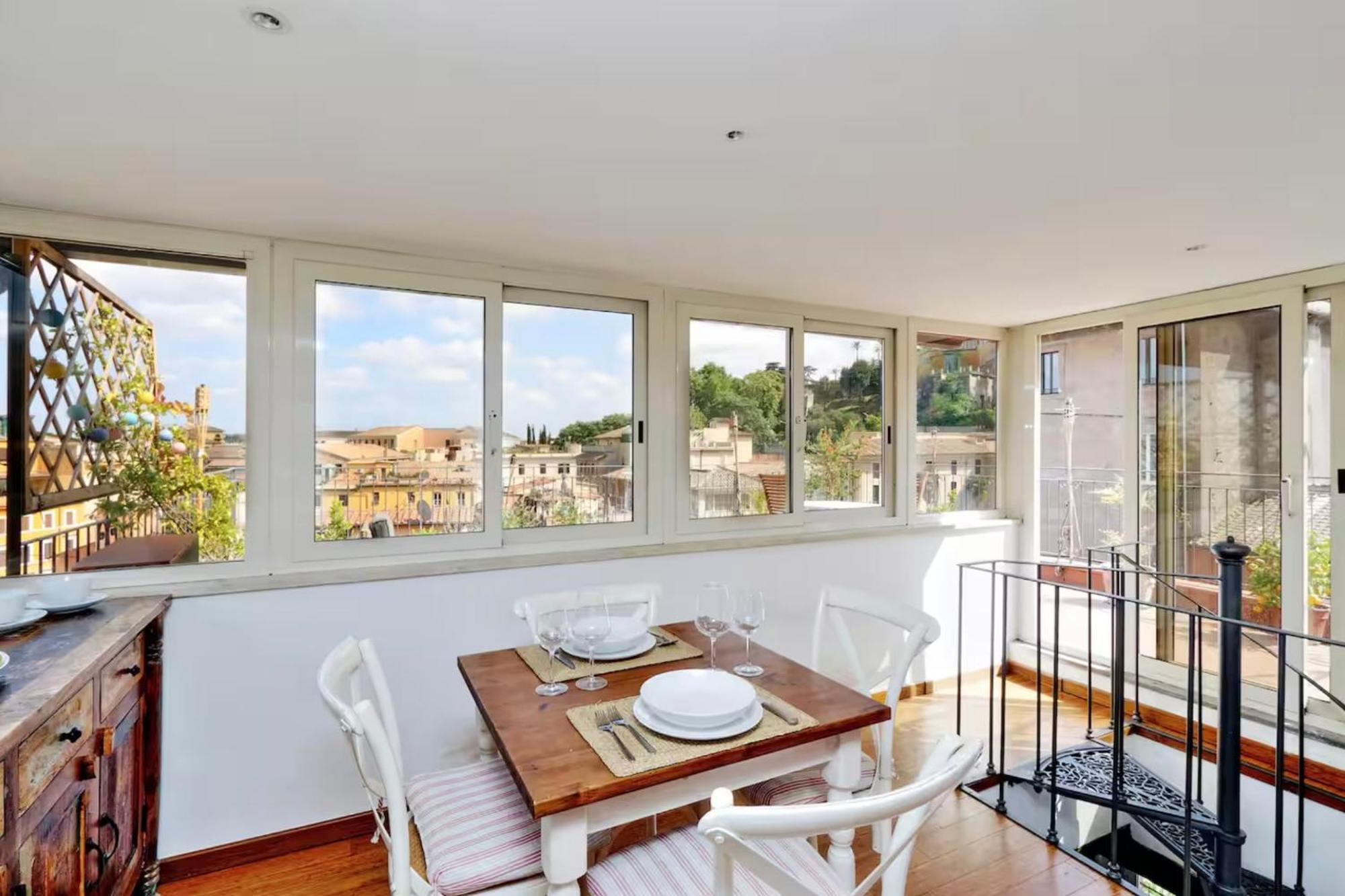 Trastevere Penthouse Amazing Terrace Apartment *